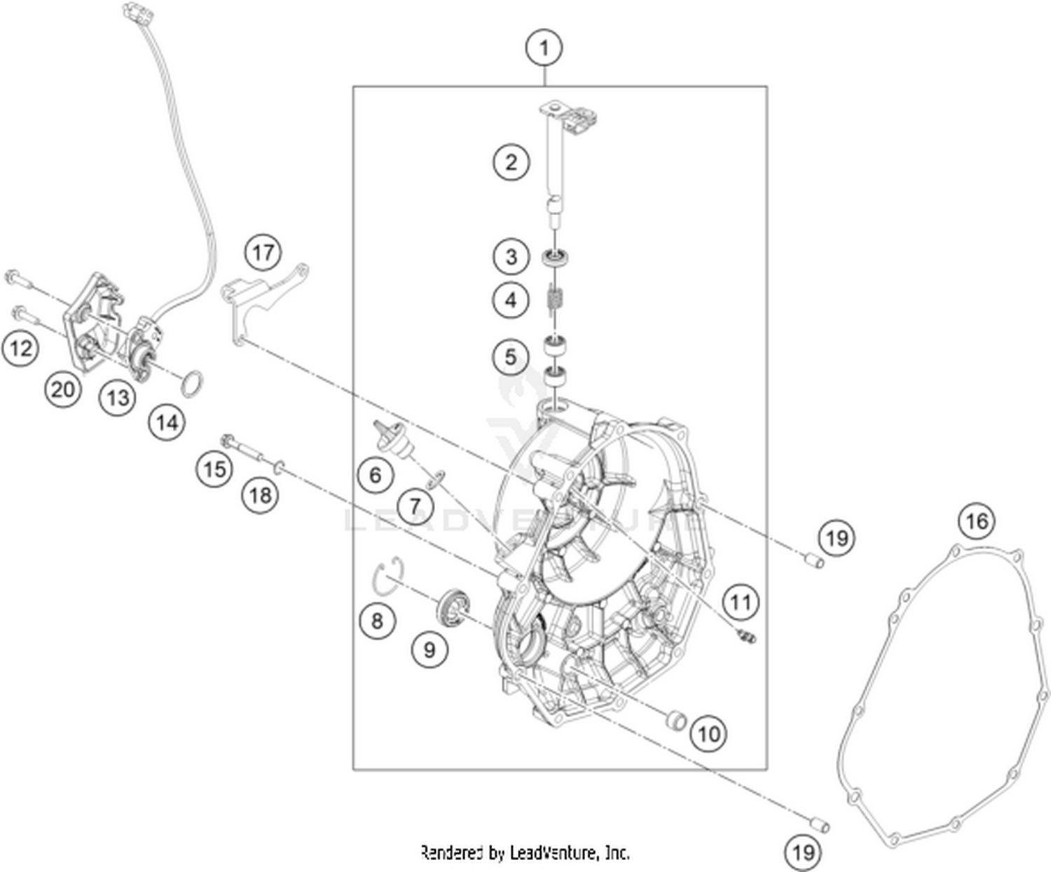 30 CLUTCH COVER