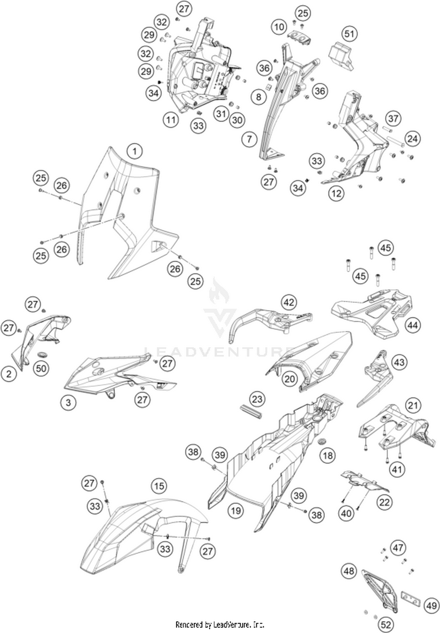 08 MASK, FENDERS