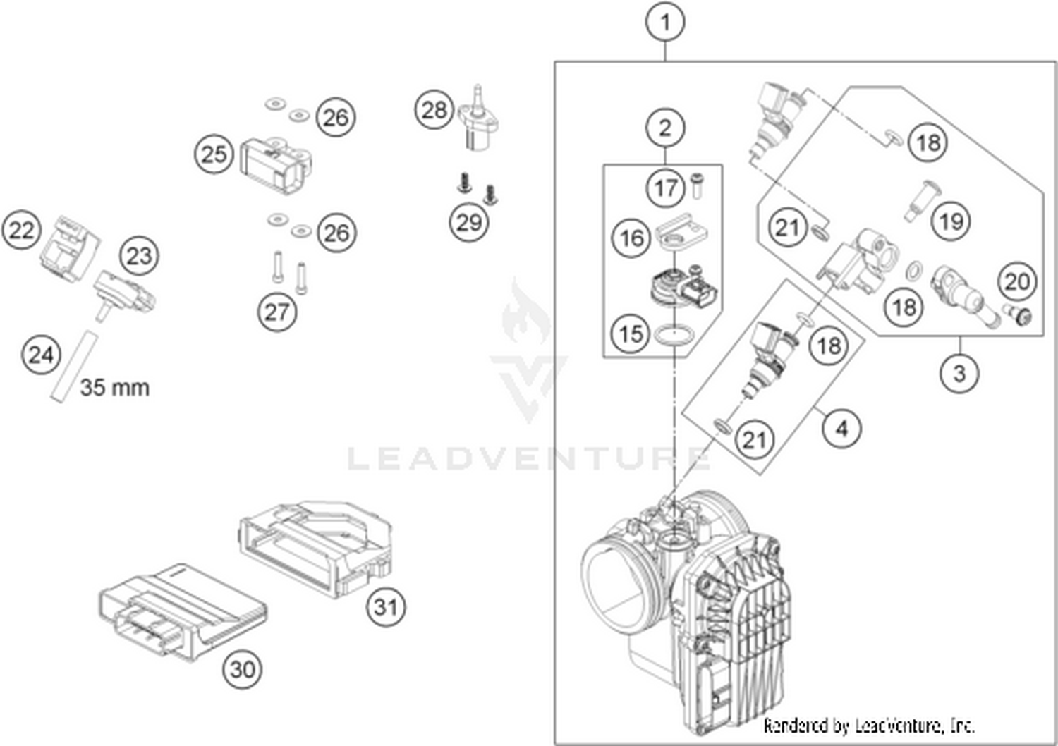 41 THROTTLE BODY