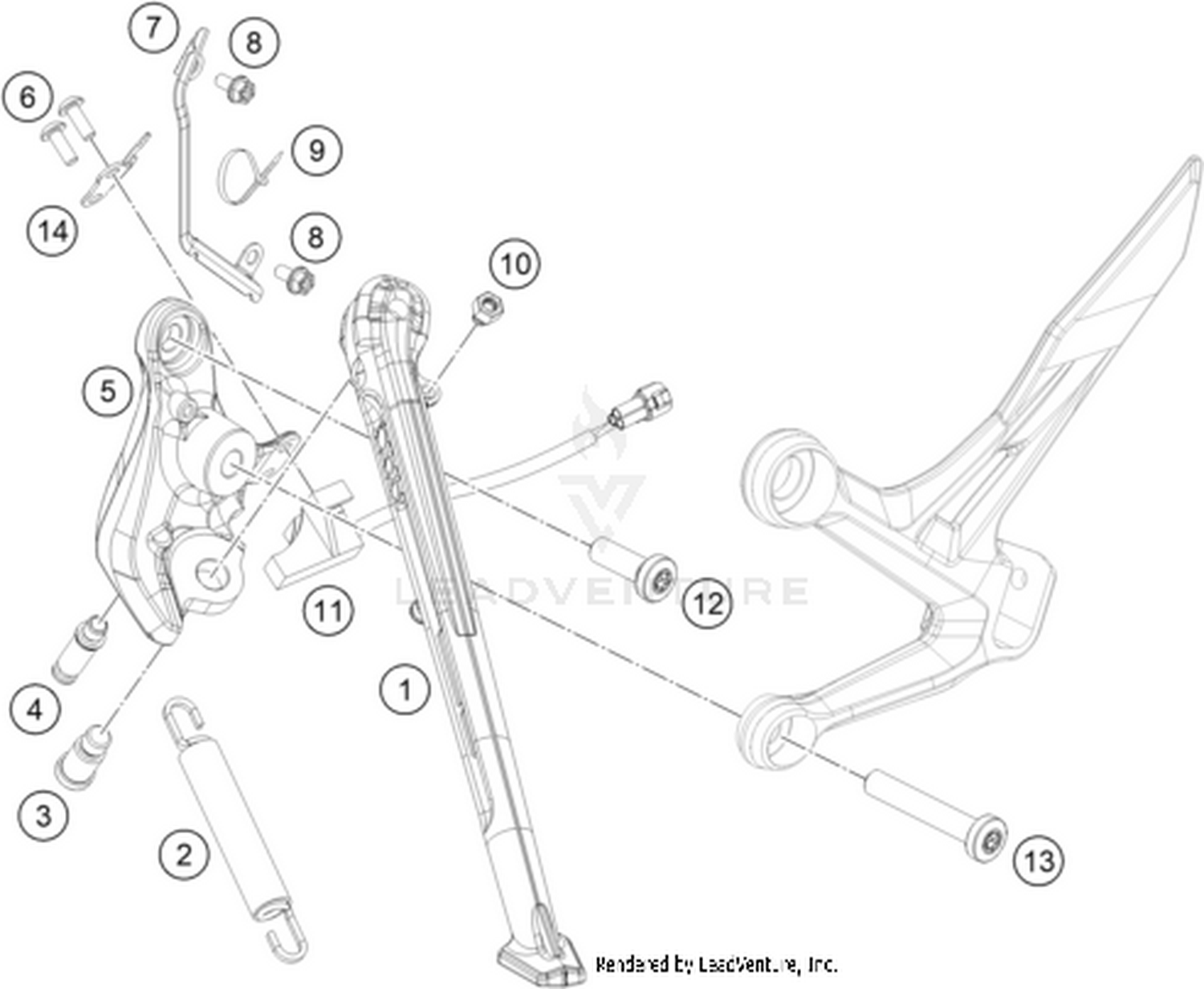 03 SIDE / CENTER STAND
