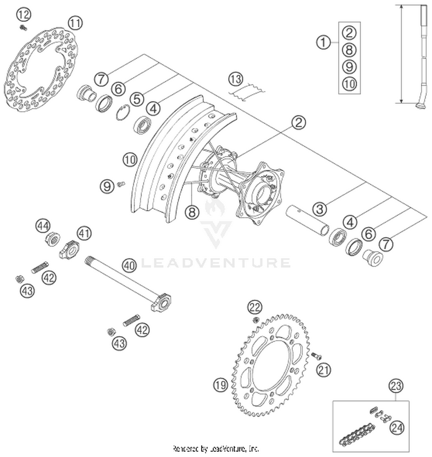 10 REAR WHEEL