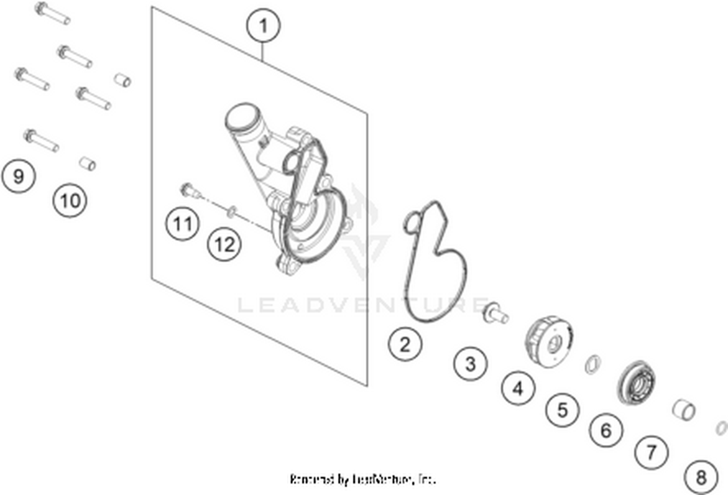 35 WATER PUMP