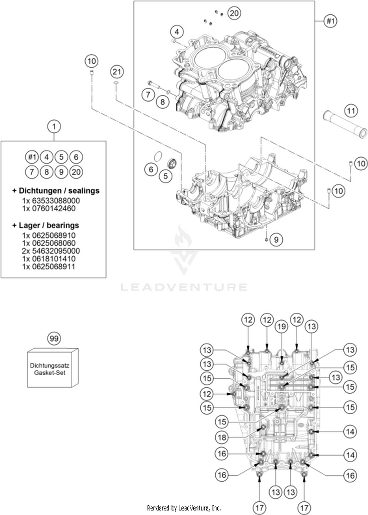 30 ENGINE CASE
