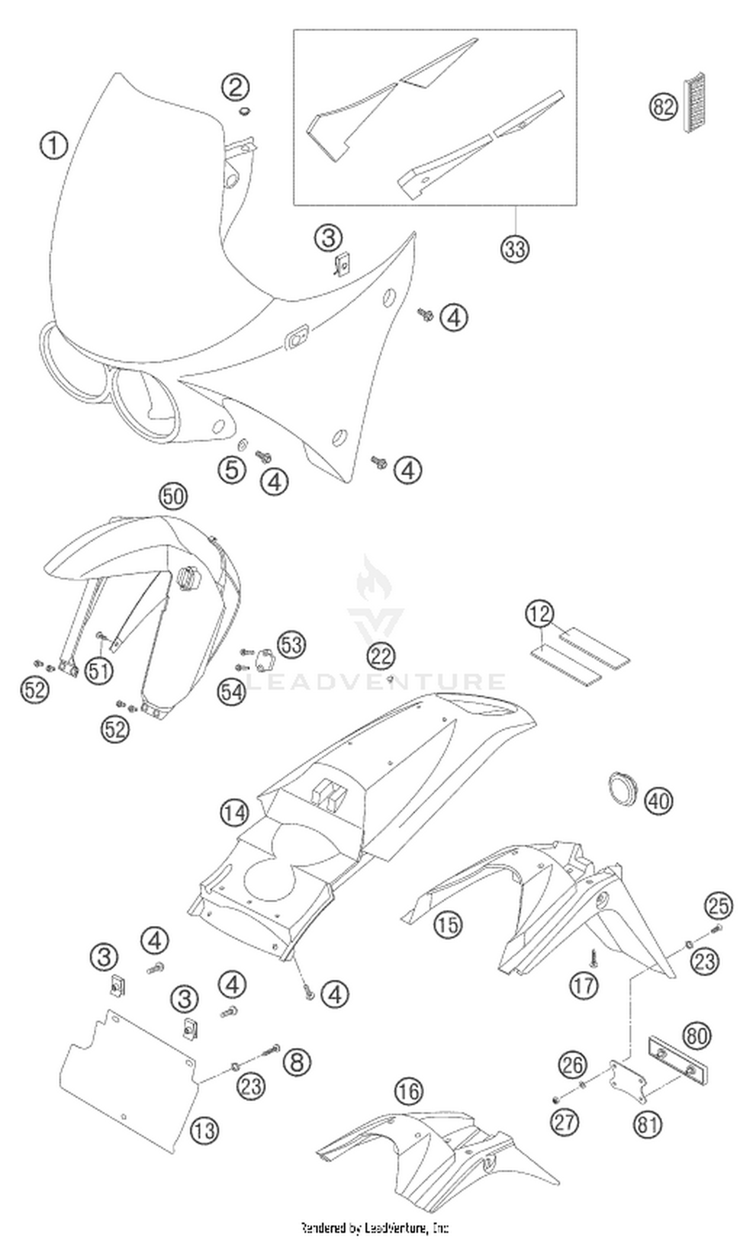08 MASK, FENDERS