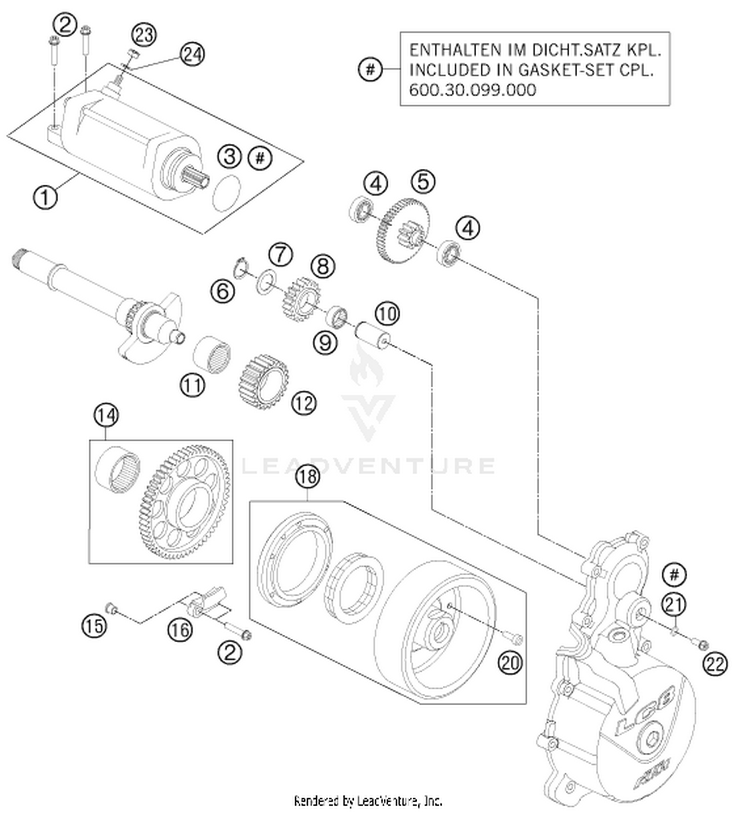 40 ELECTRIC STARTER