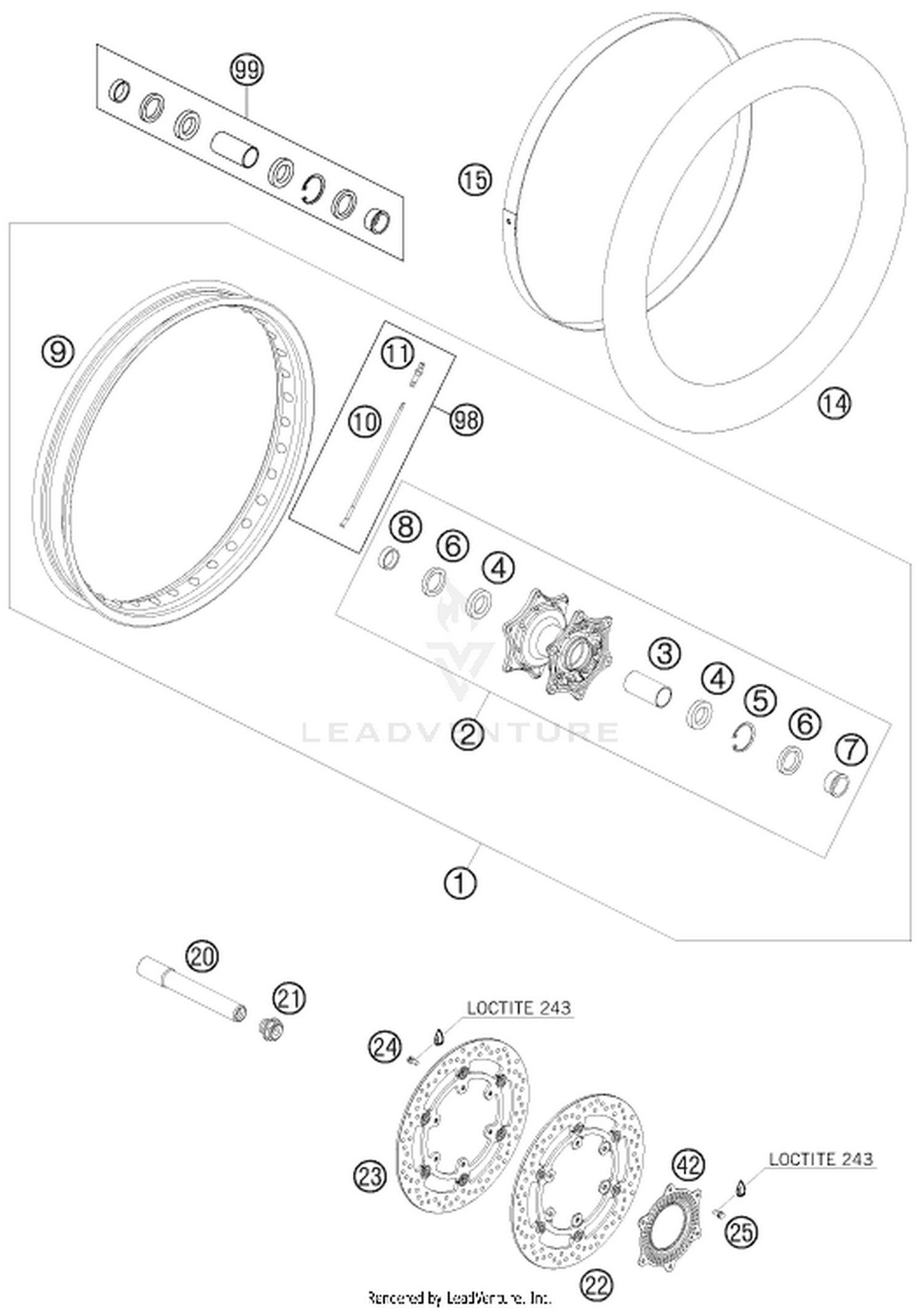 09 FRONT WHEEL