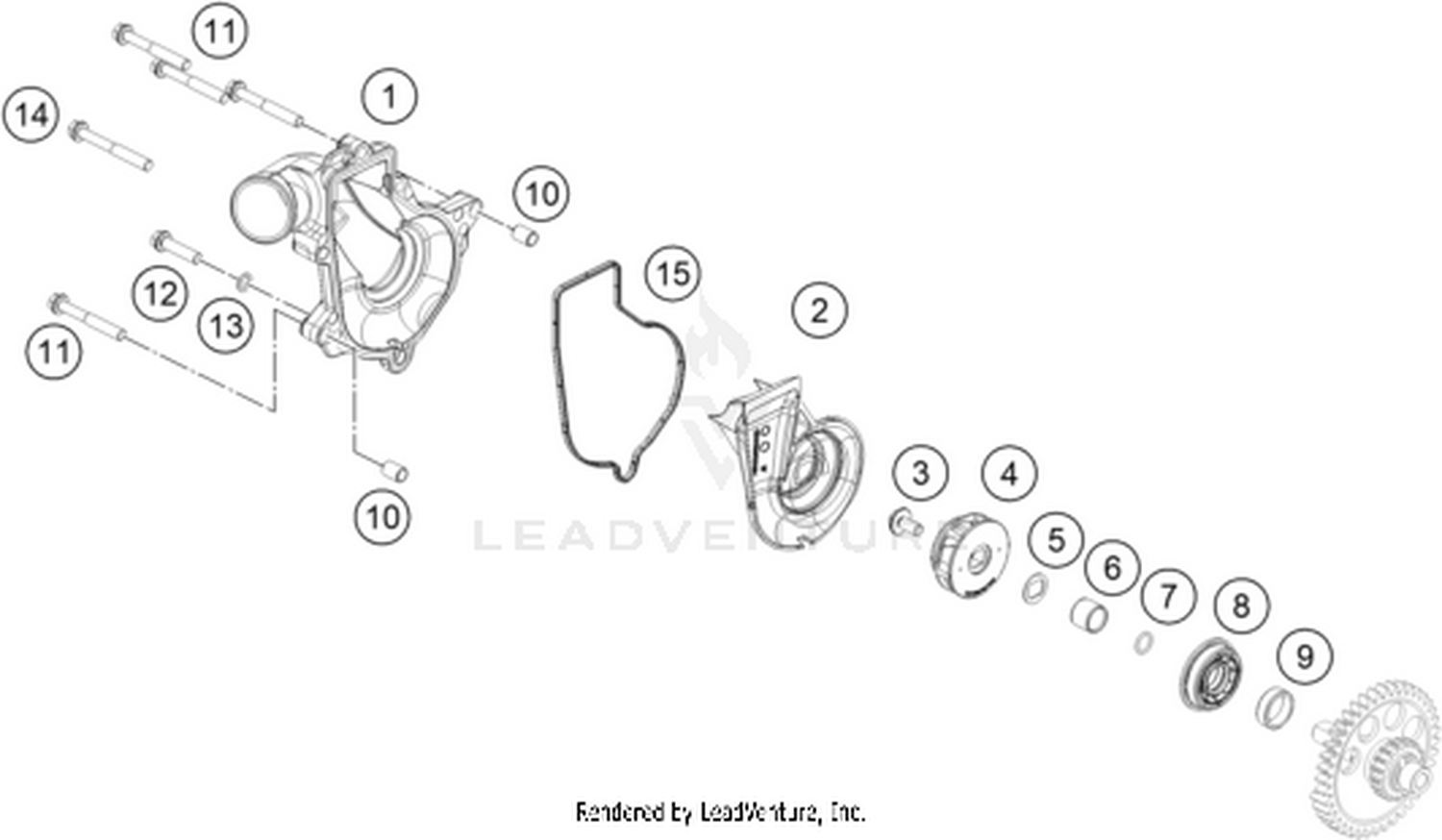 35 WATER PUMP