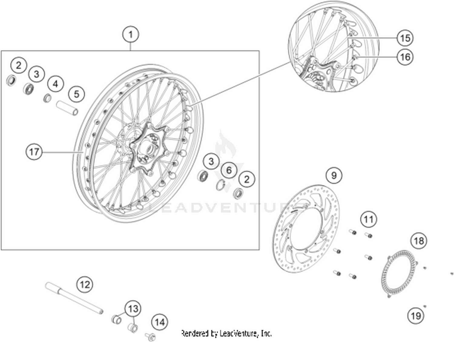 09 FRONT WHEEL