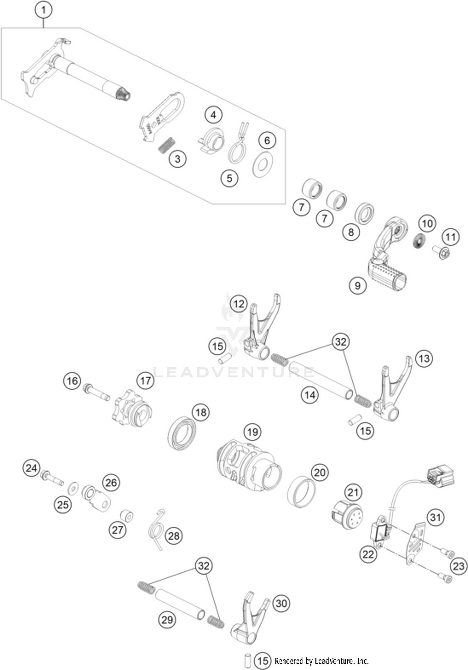 34 SHIFTING MECHANISM