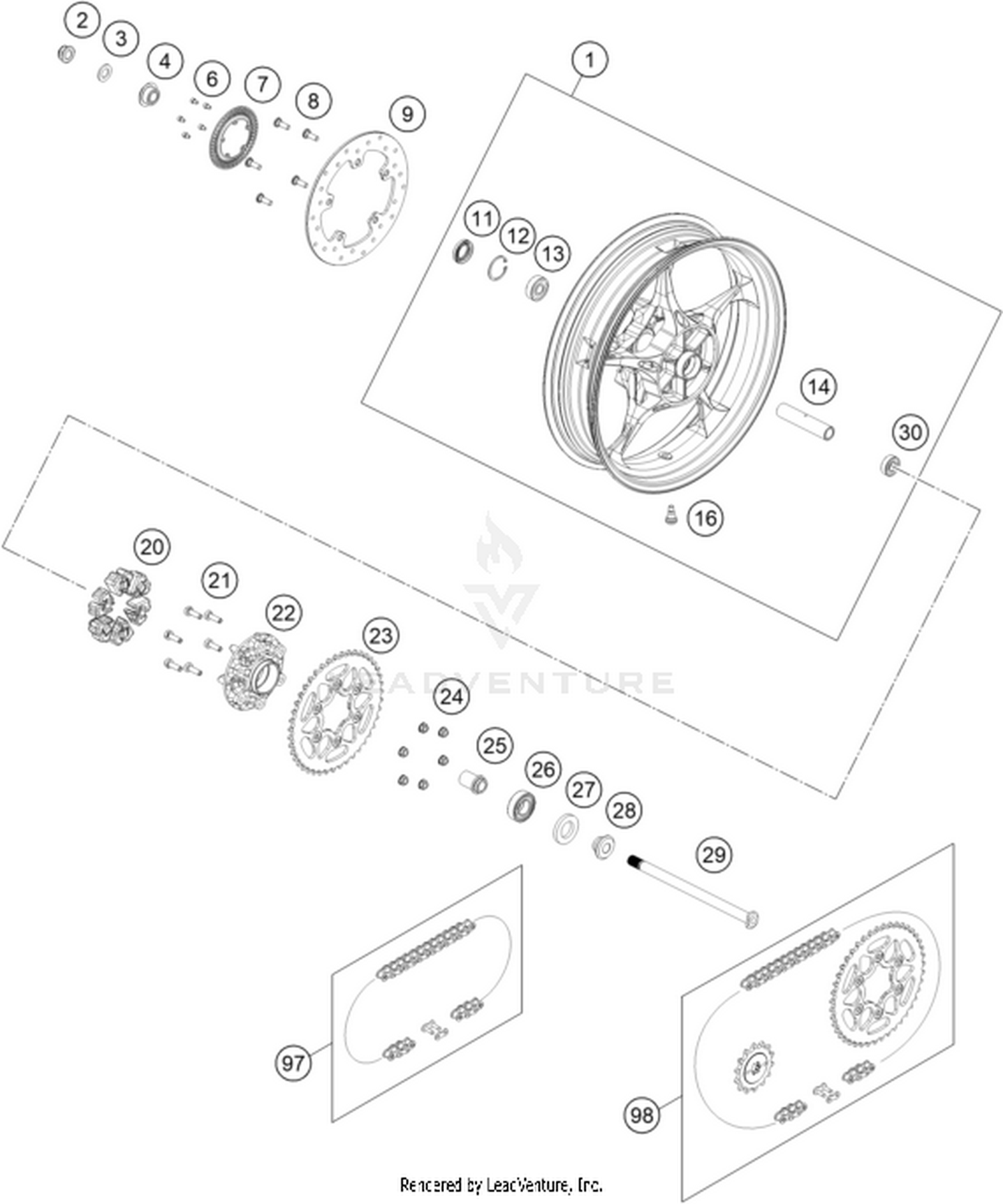 10 REAR WHEEL