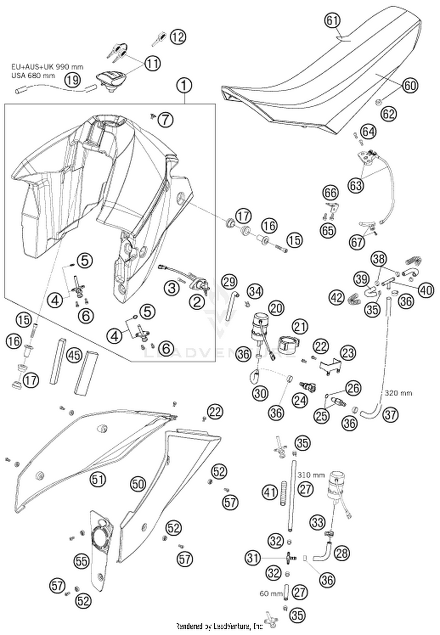 07 TANK, SEAT