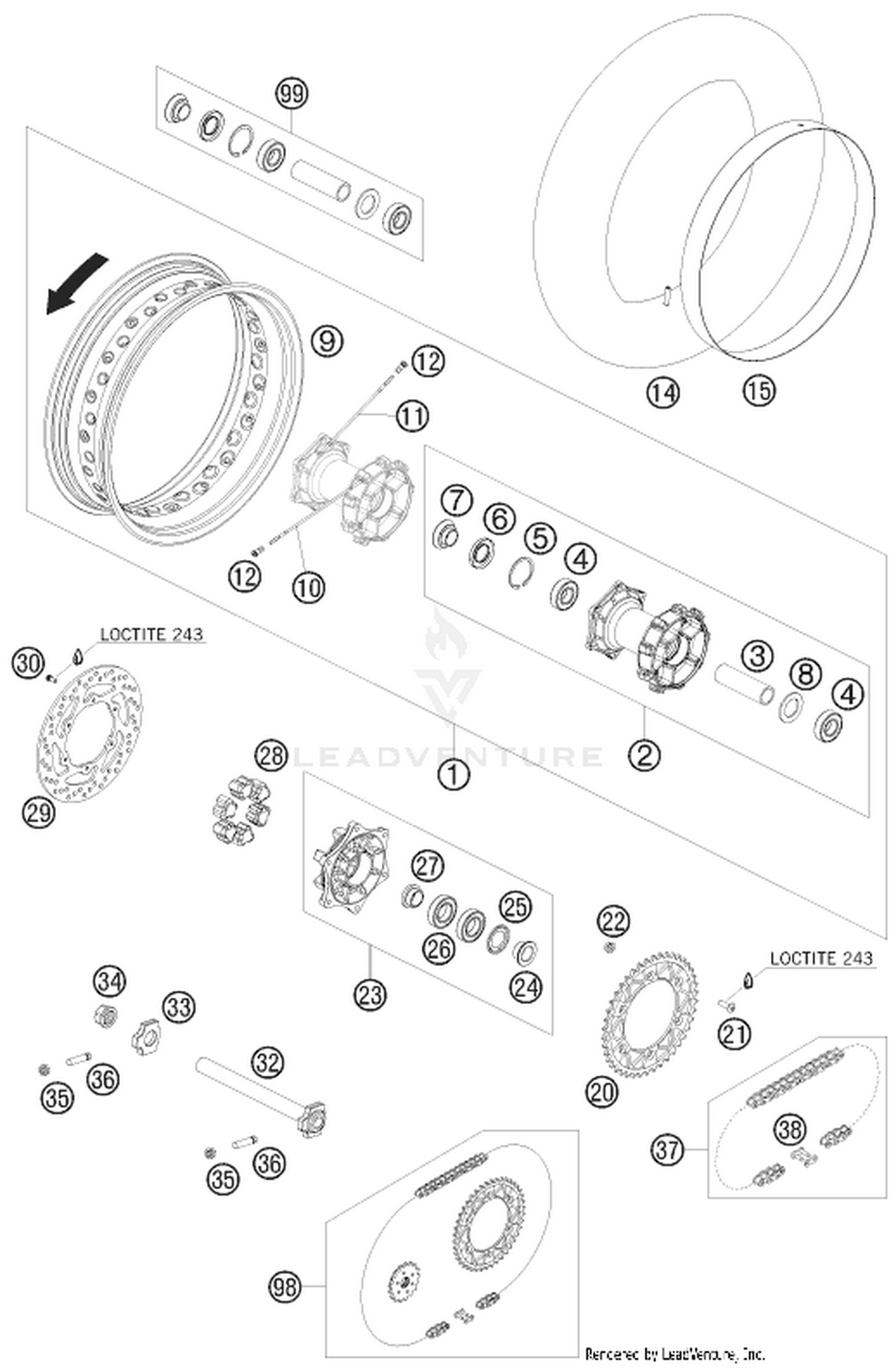 Assembly diagram