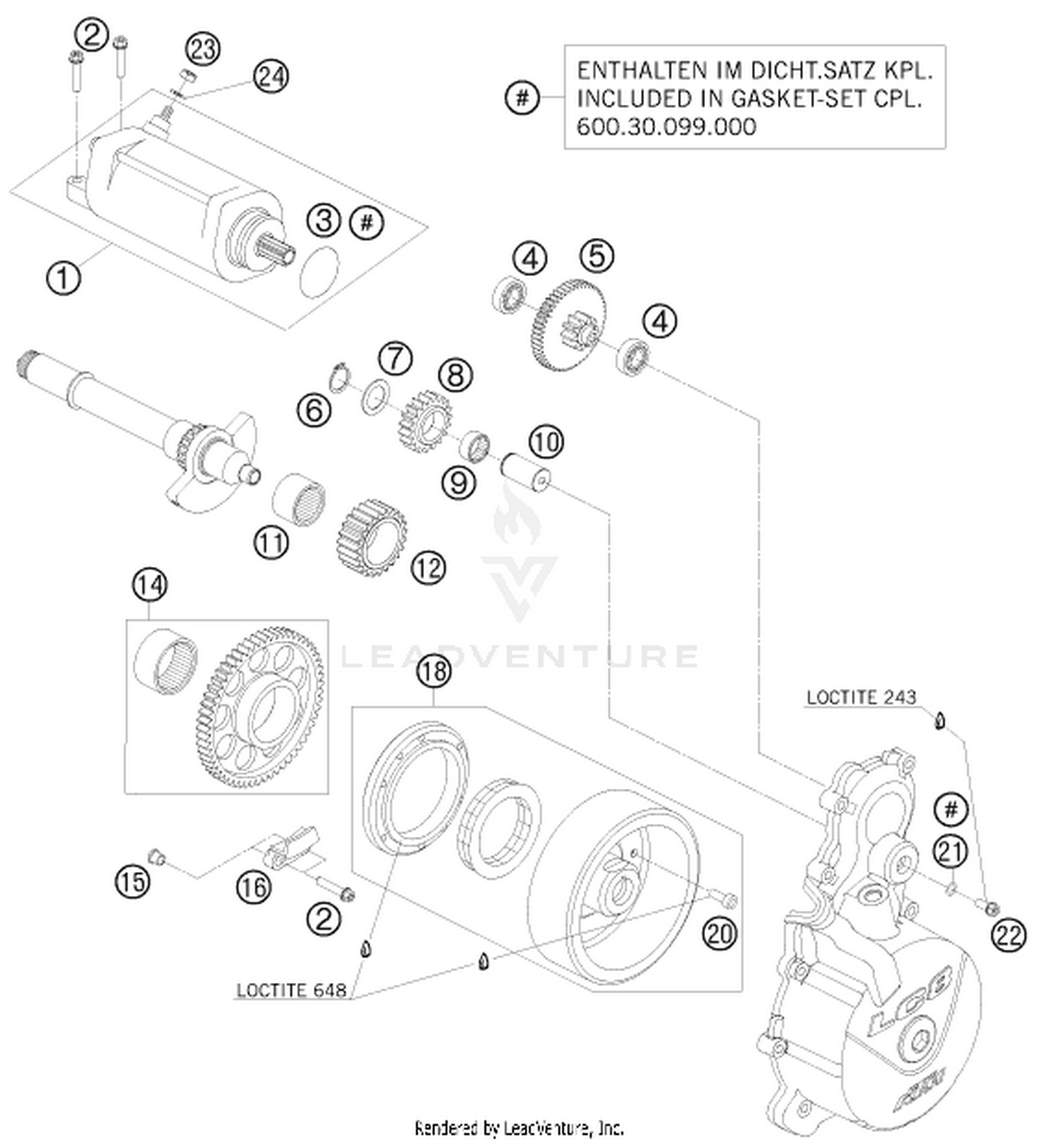 40 ELECTRIC STARTER