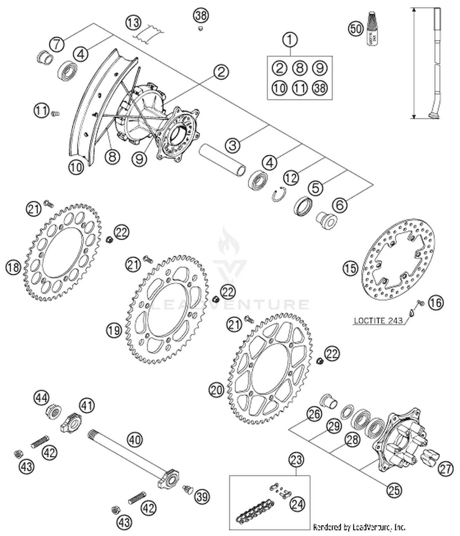 10 REAR WHEEL
