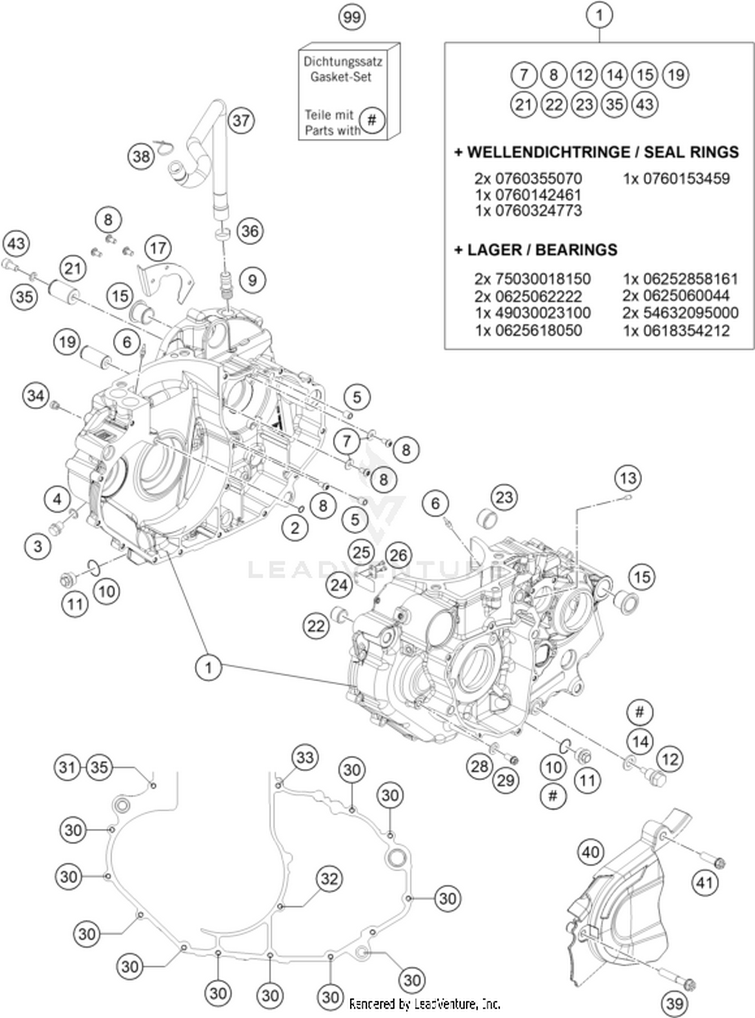 30 ENGINE CASE