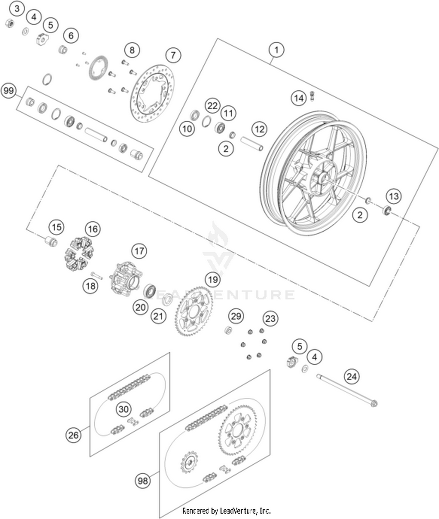 10 REAR WHEEL