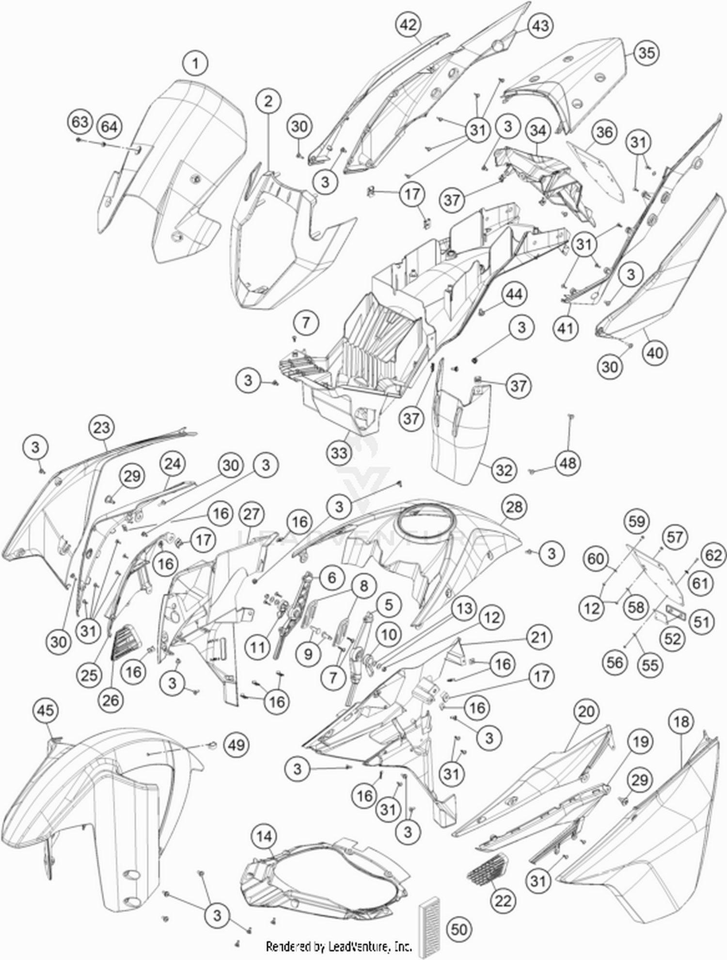 08 MASK, FENDERS