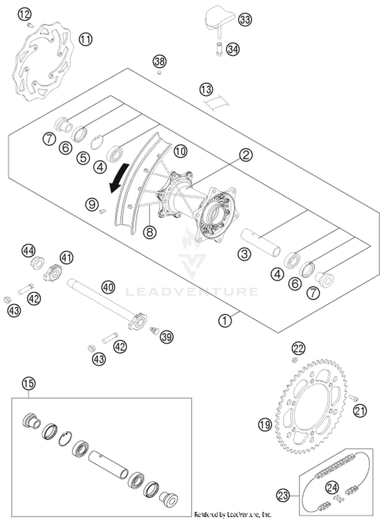 10 REAR WHEEL