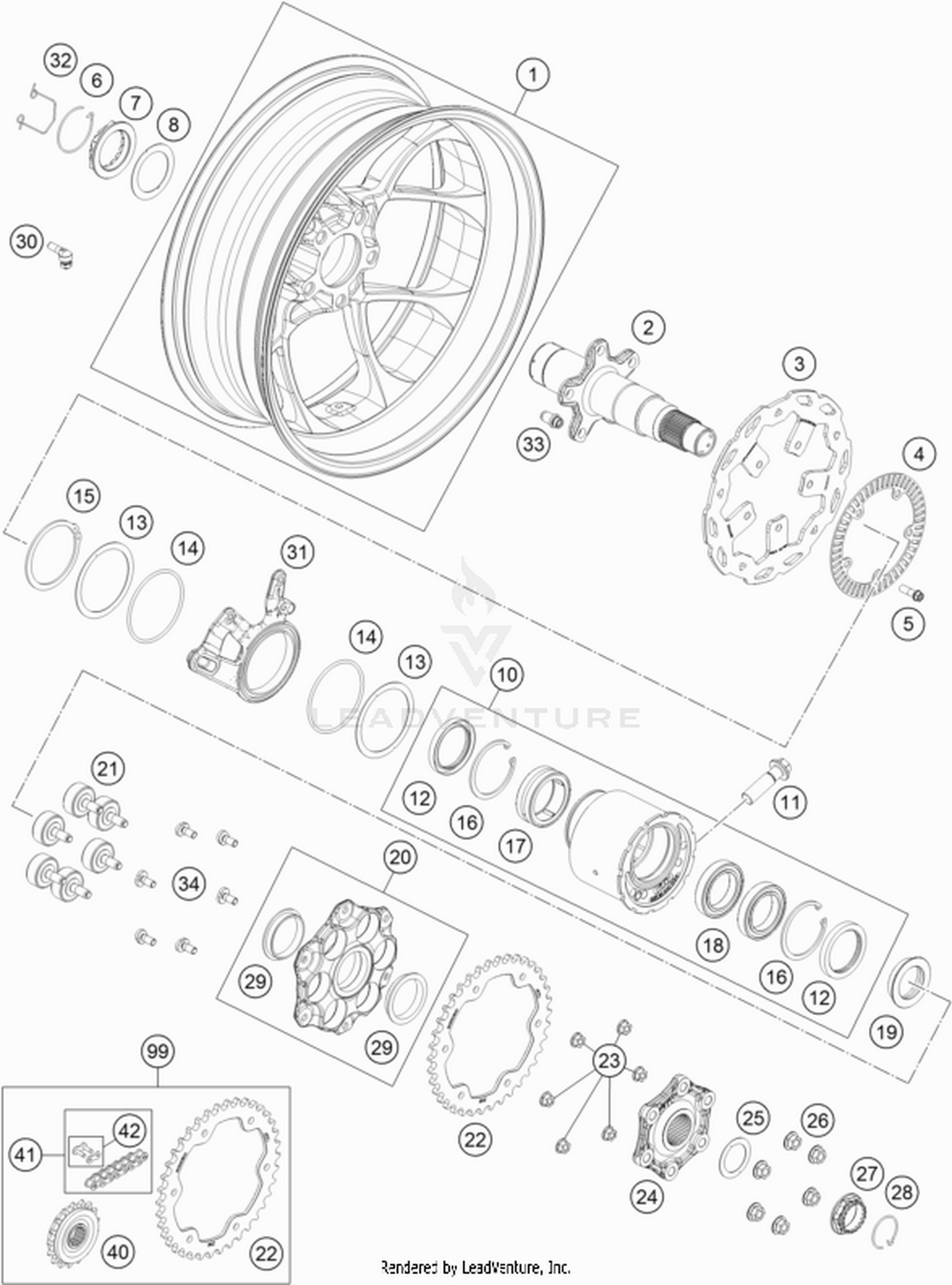 10 REAR WHEEL