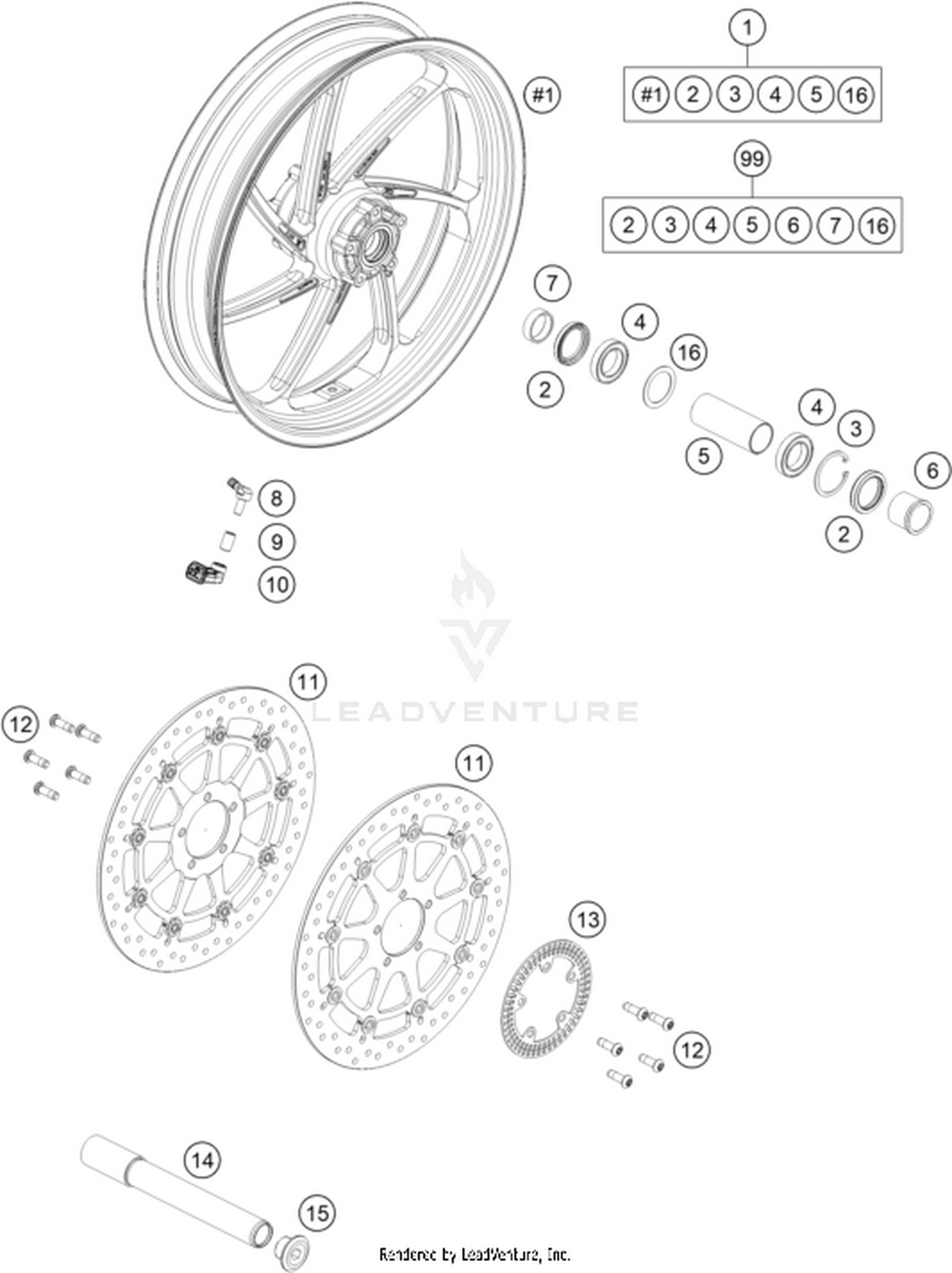 09 FRONT WHEEL