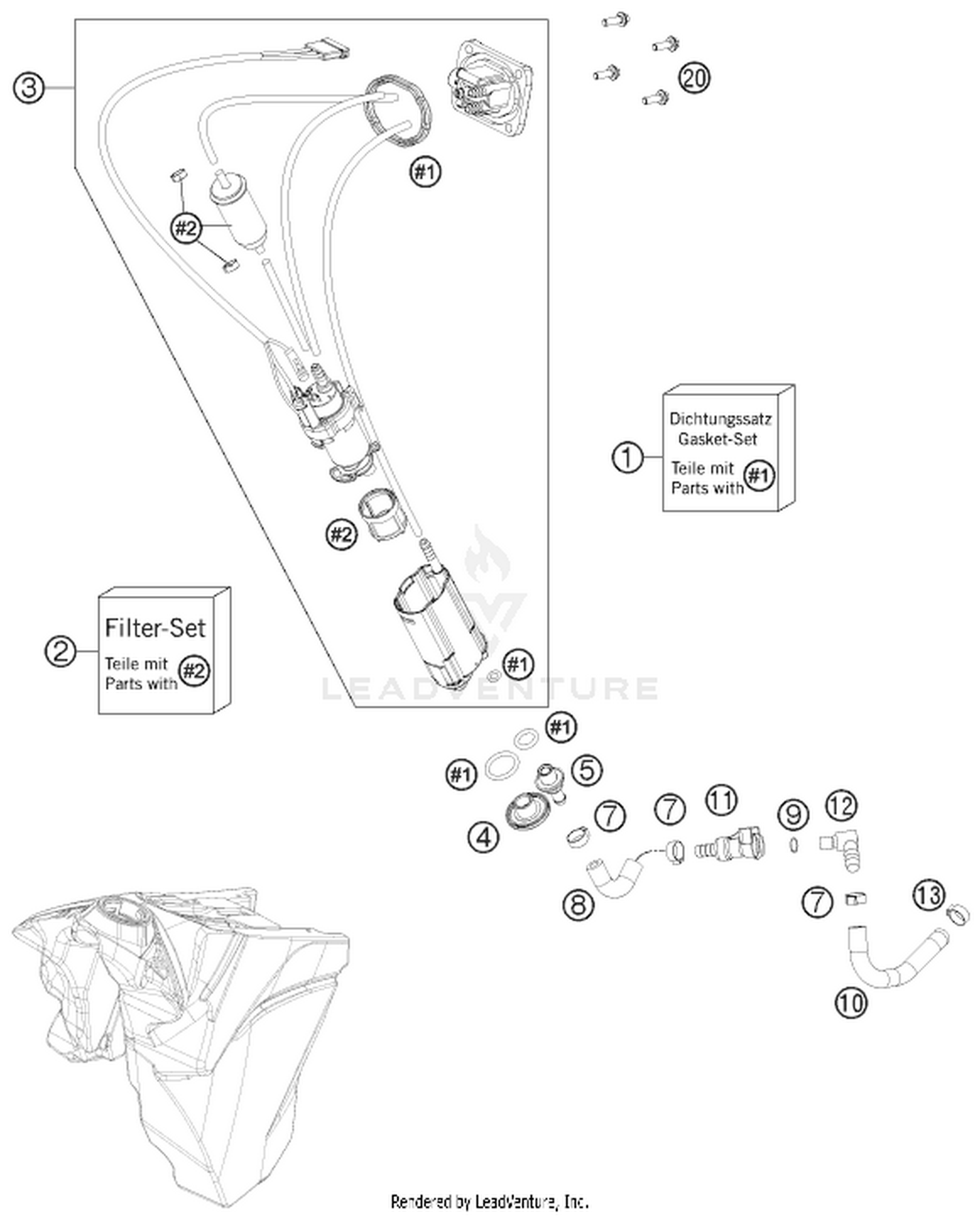 Assembly diagram