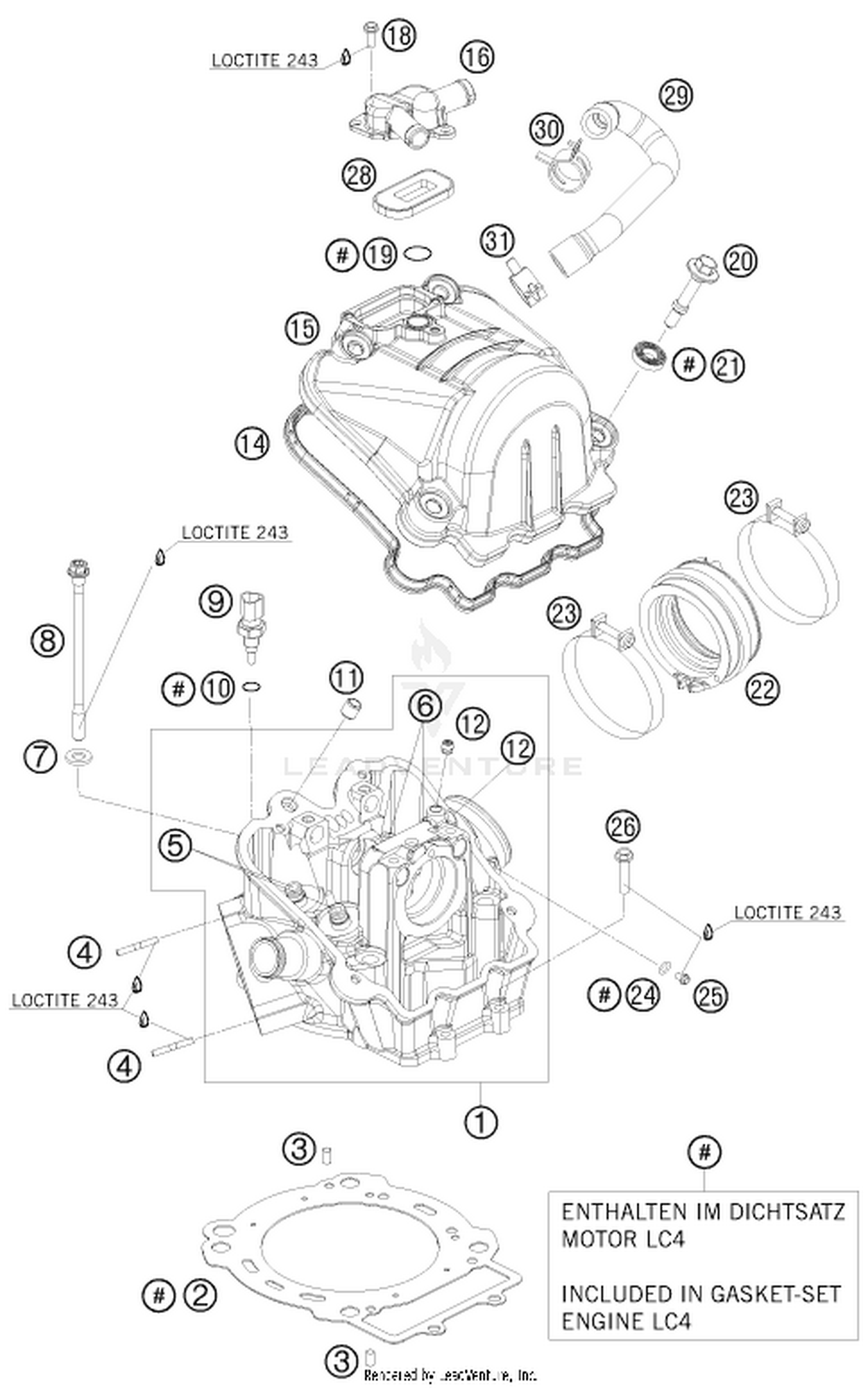36 CYLINDER HEAD