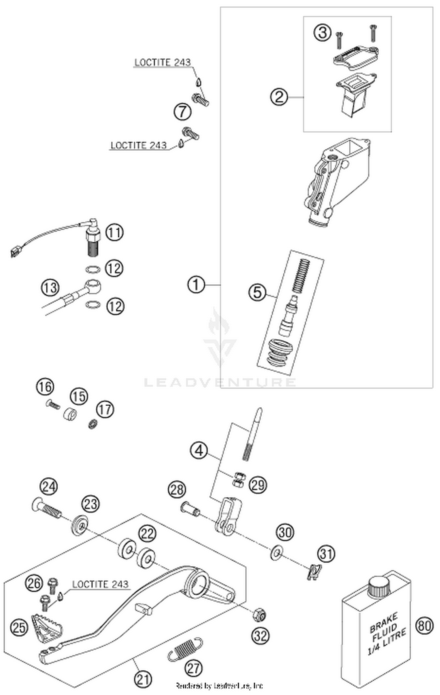 13 REAR BRAKE CONTROL