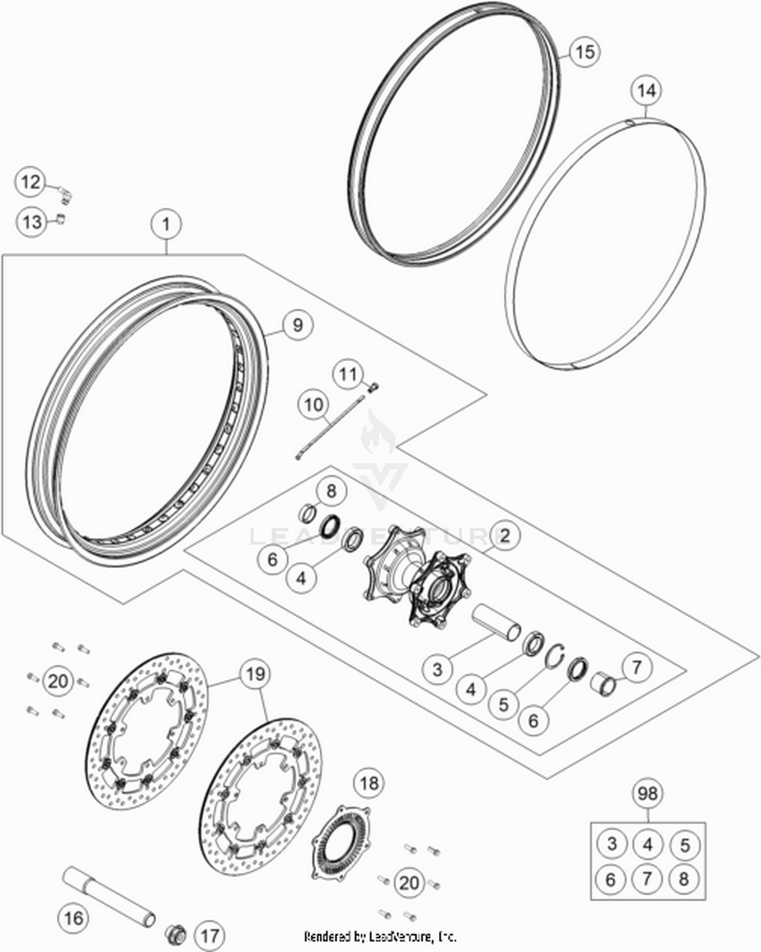 09 FRONT WHEEL