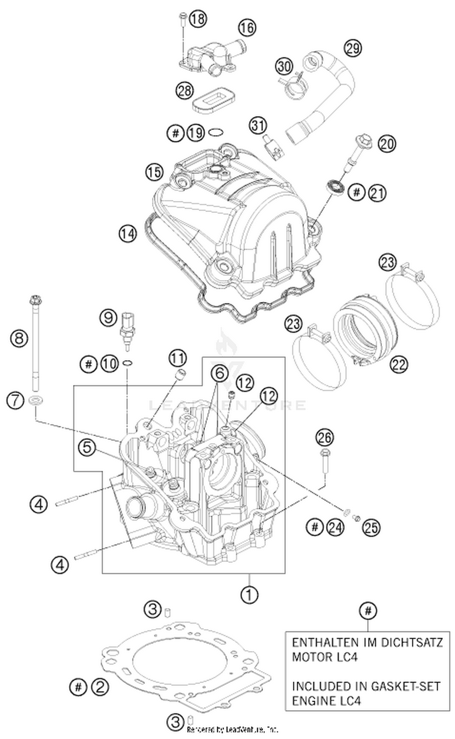 36 CYLINDER HEAD
