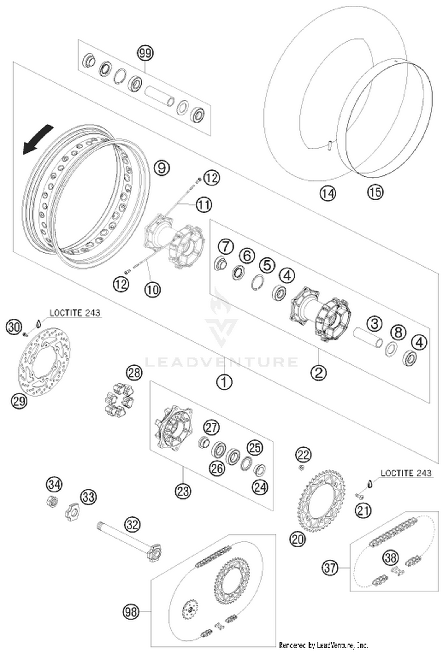 10 REAR WHEEL