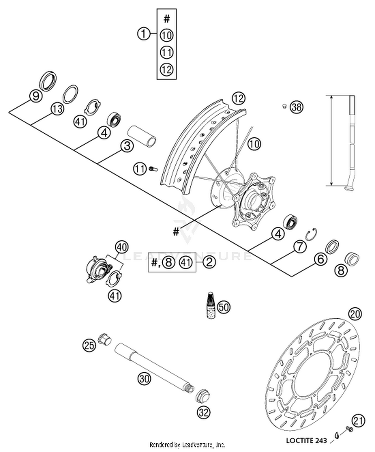 09 FRONT WHEEL
