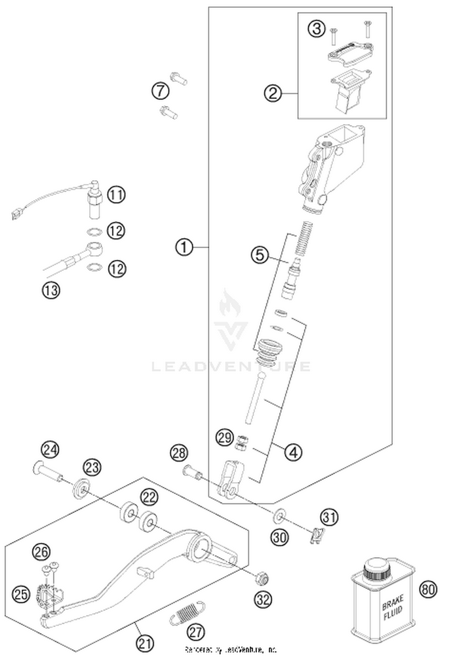 13 REAR BRAKE CONTROL