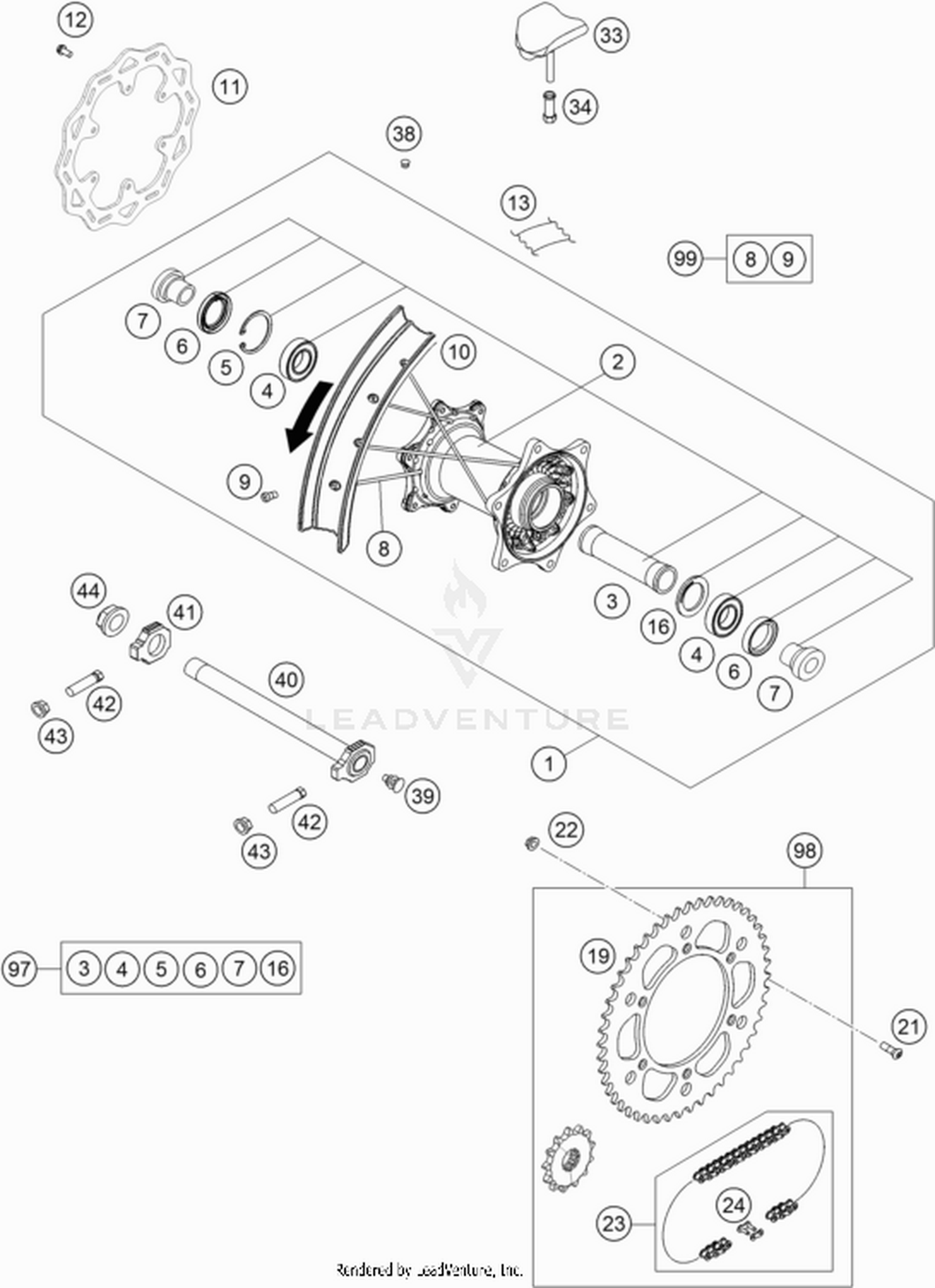 10 REAR WHEEL