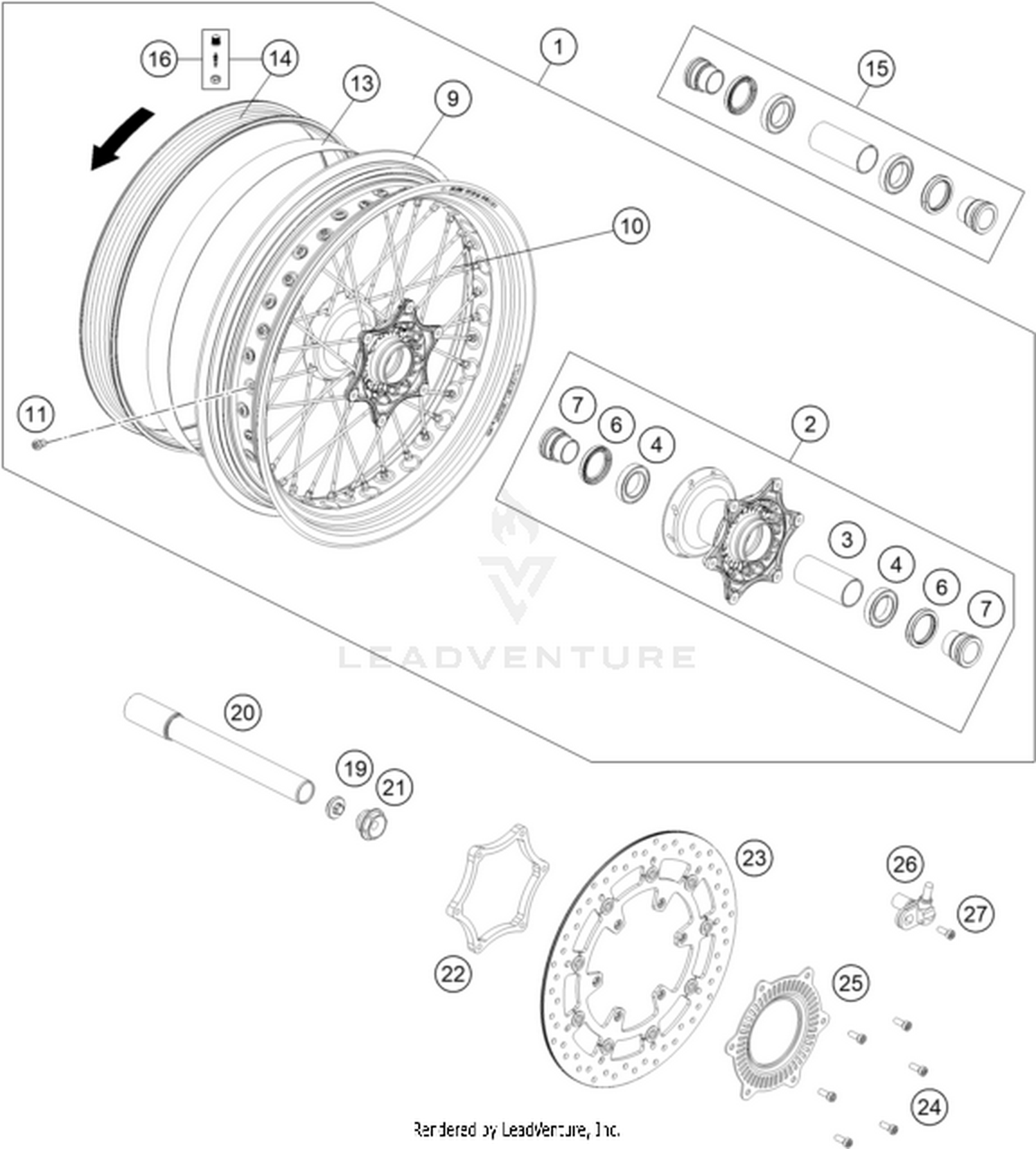 09 FRONT WHEEL