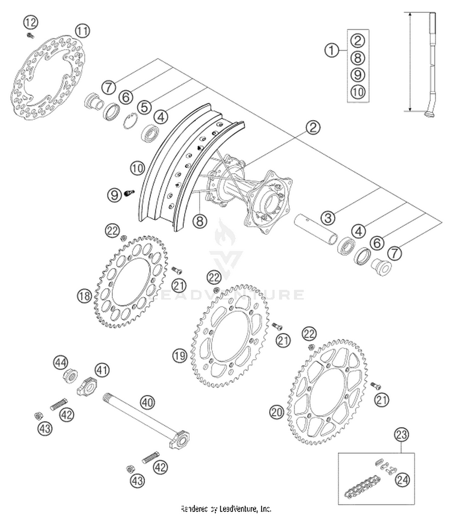 10 REAR WHEEL