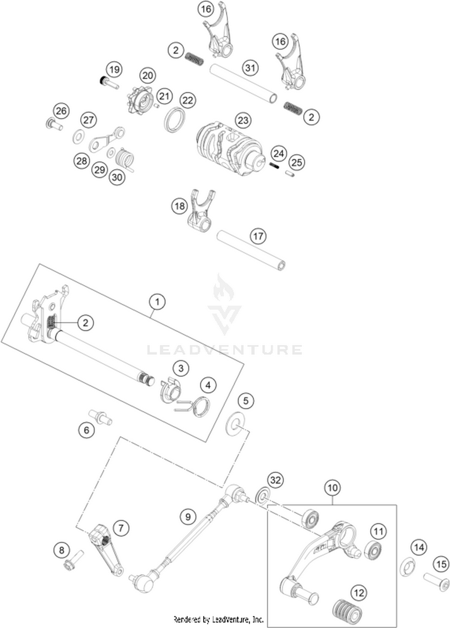 34 SHIFTING MECHANISM
