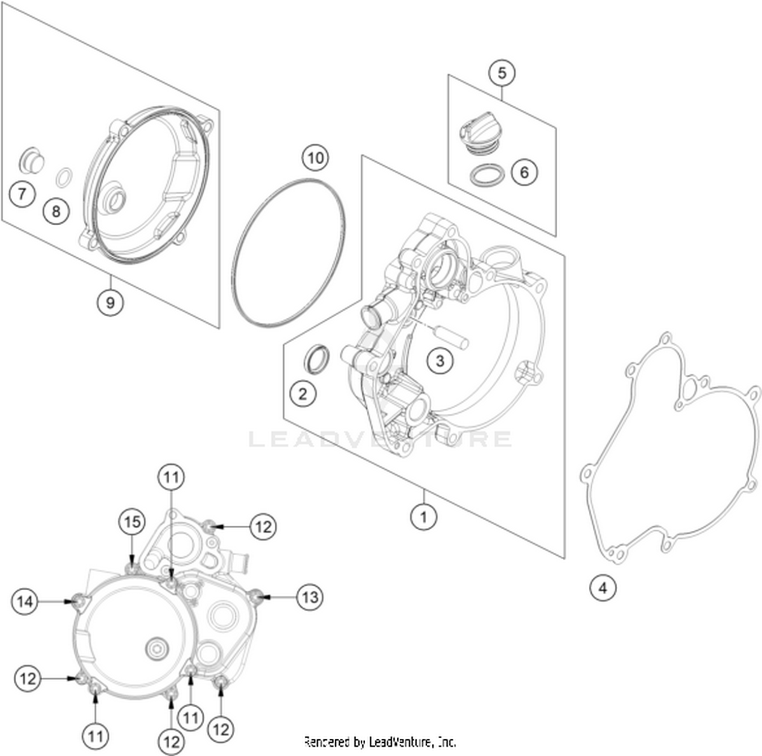 30 CLUTCH COVER