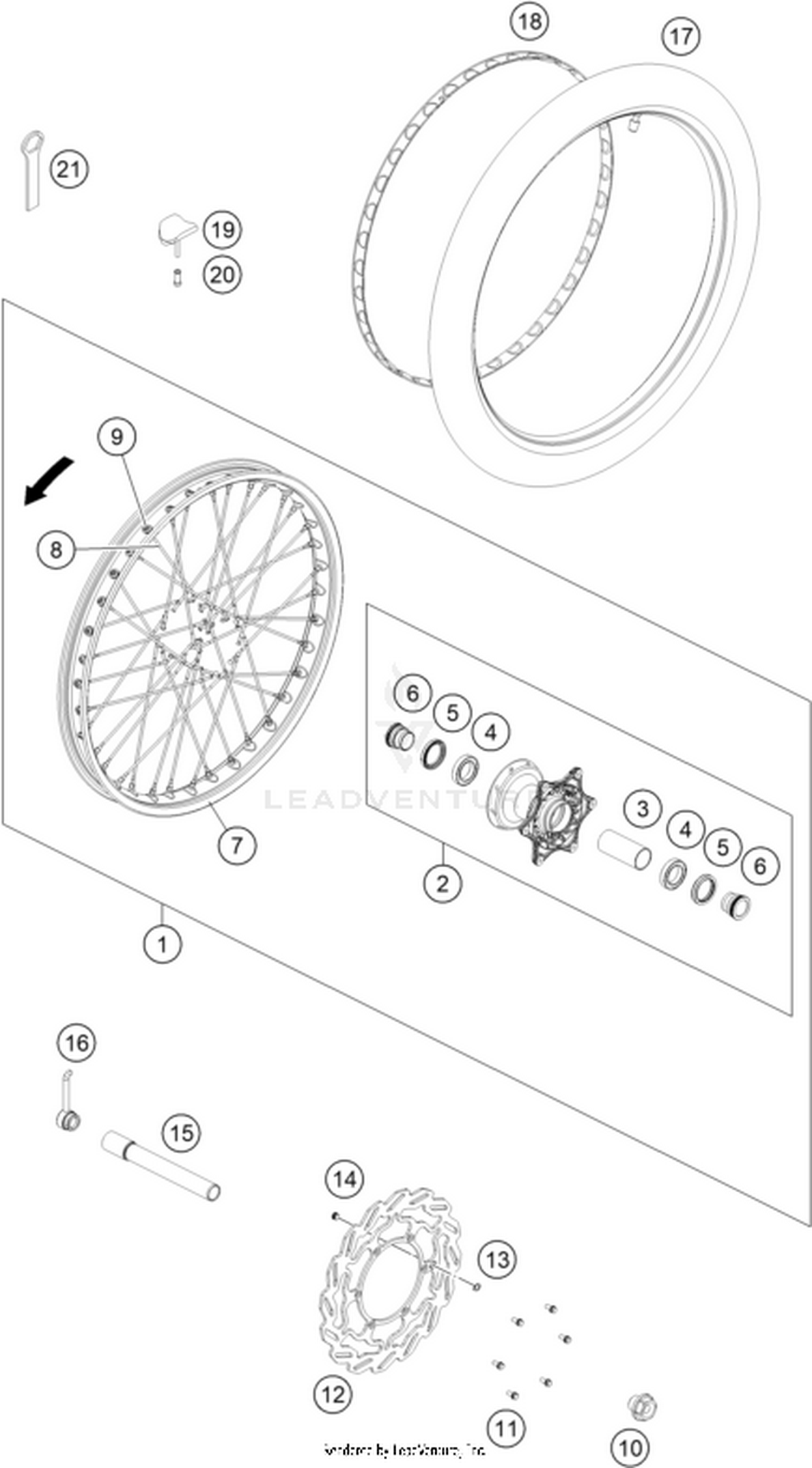 09 FRONT WHEEL