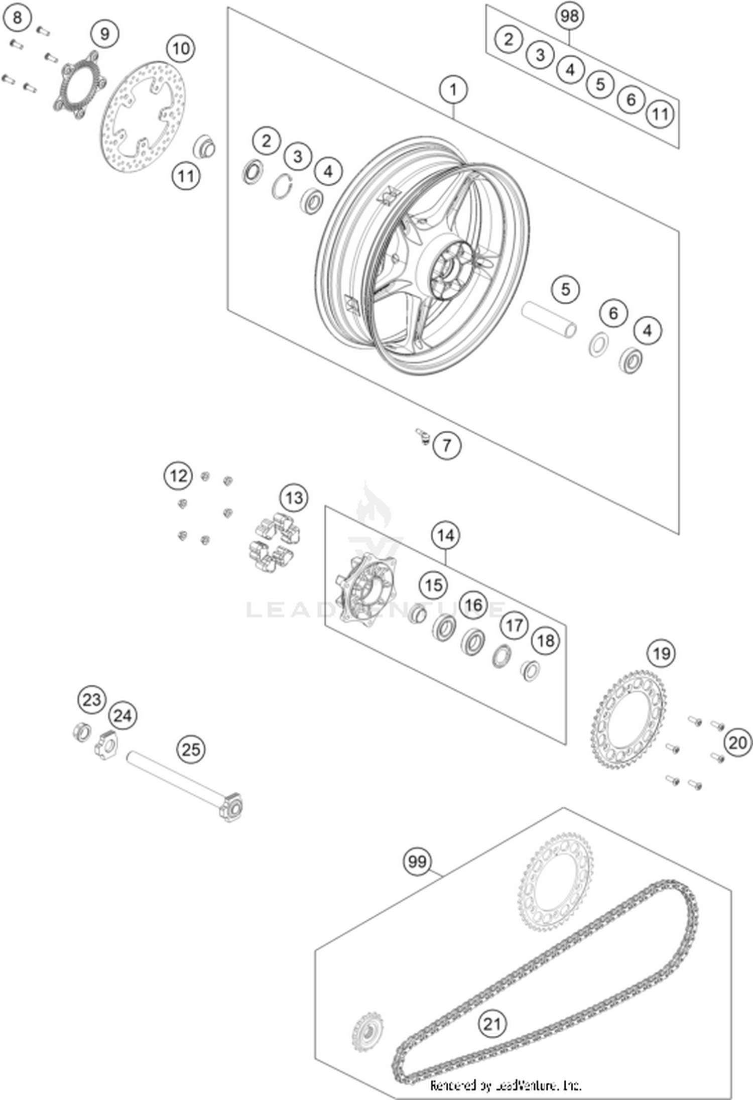 10 REAR WHEEL