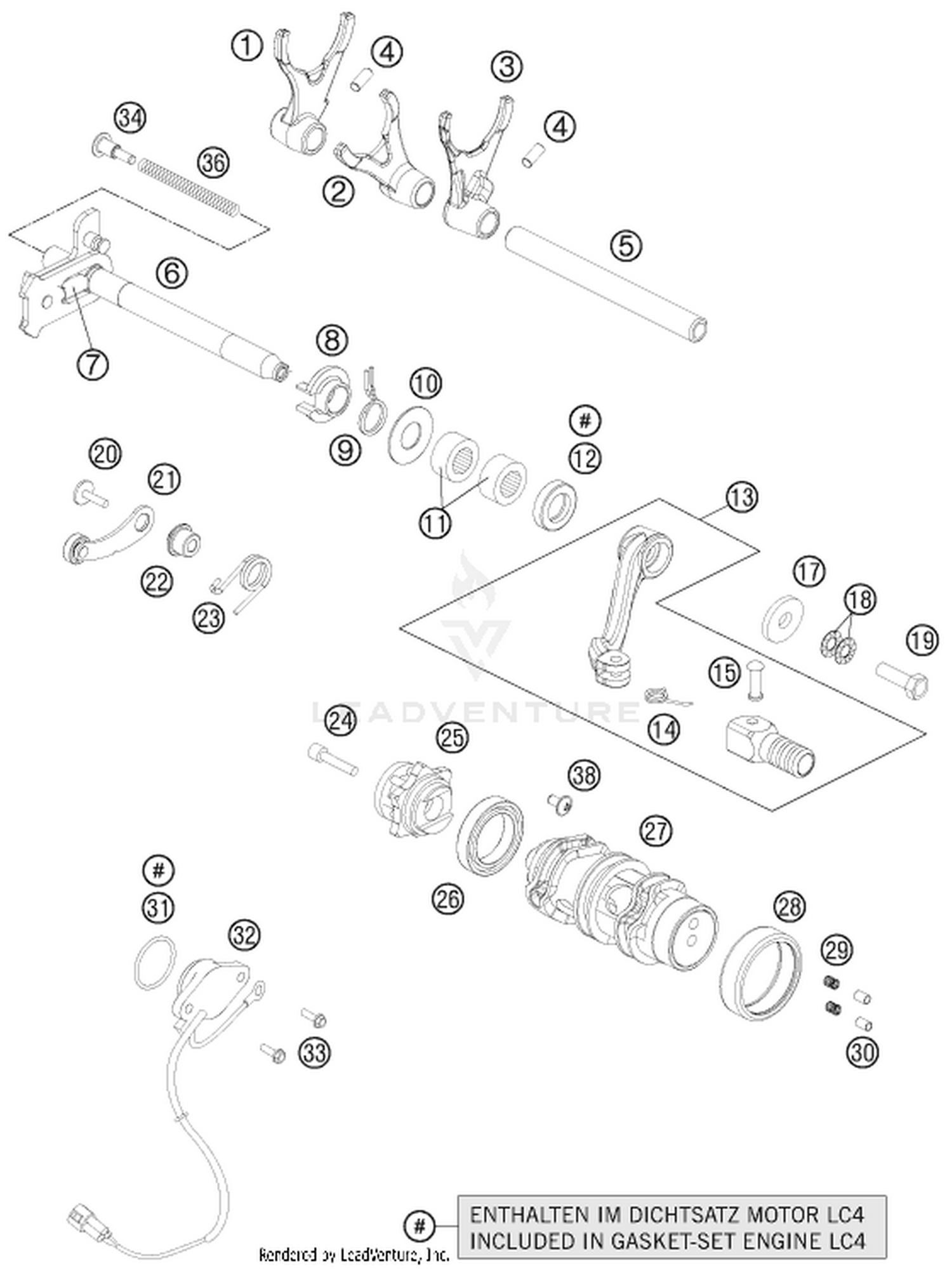 34 SHIFTING MECHANISM