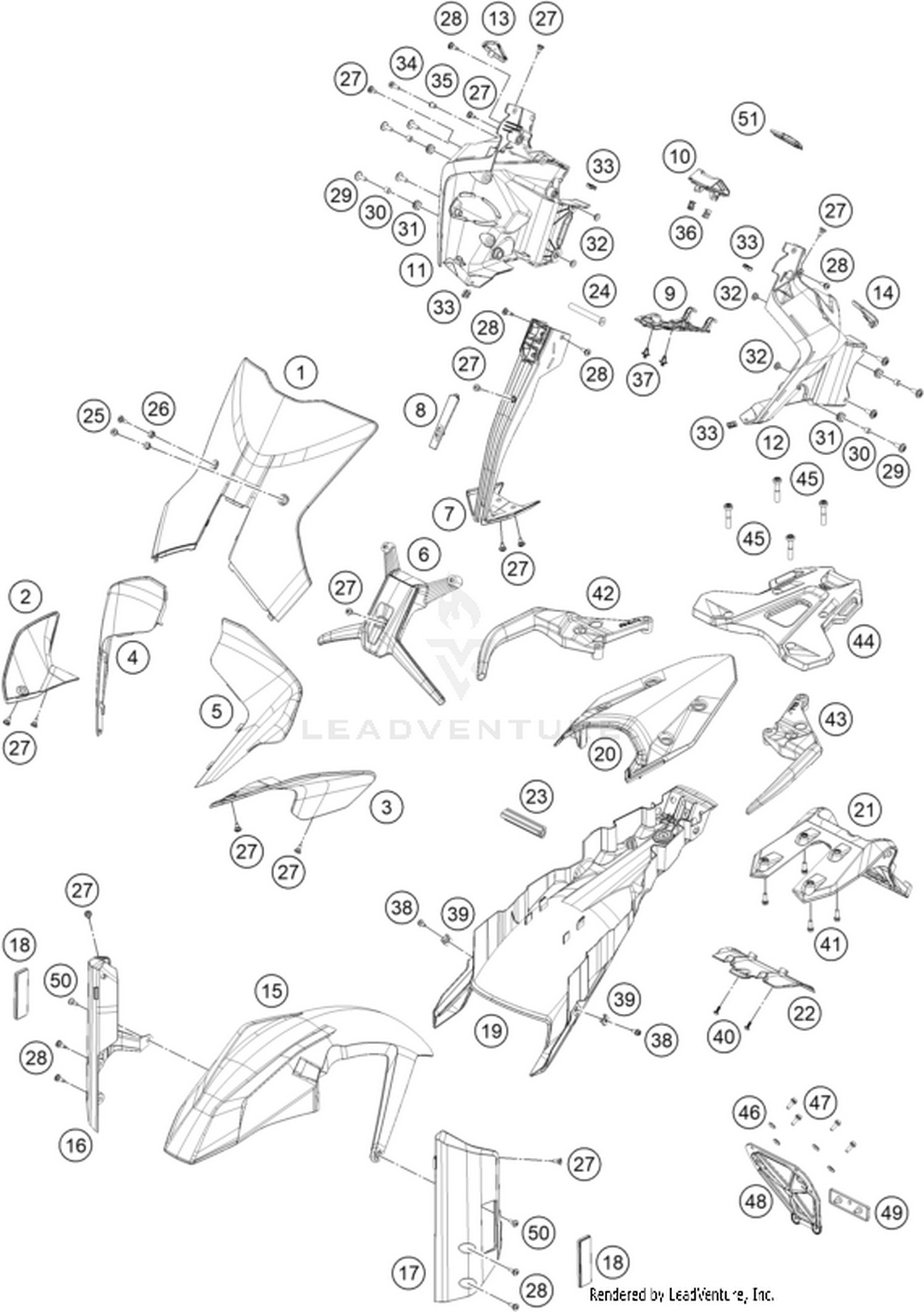 08 MASK, FENDERS