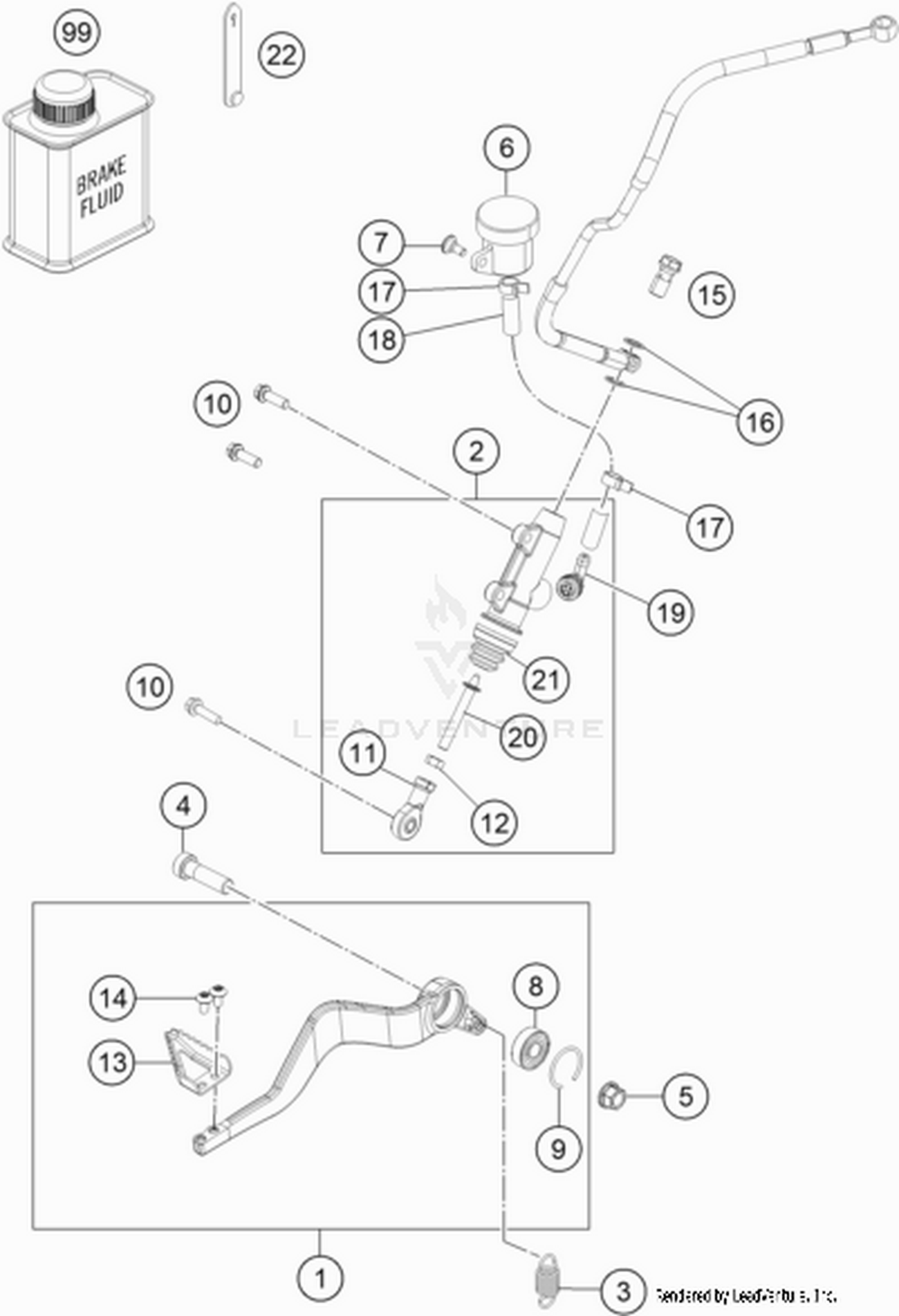 13 REAR BRAKE CONTROL