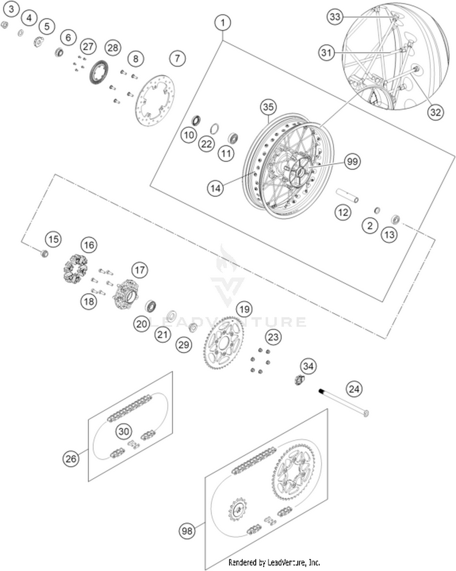 10 REAR WHEEL