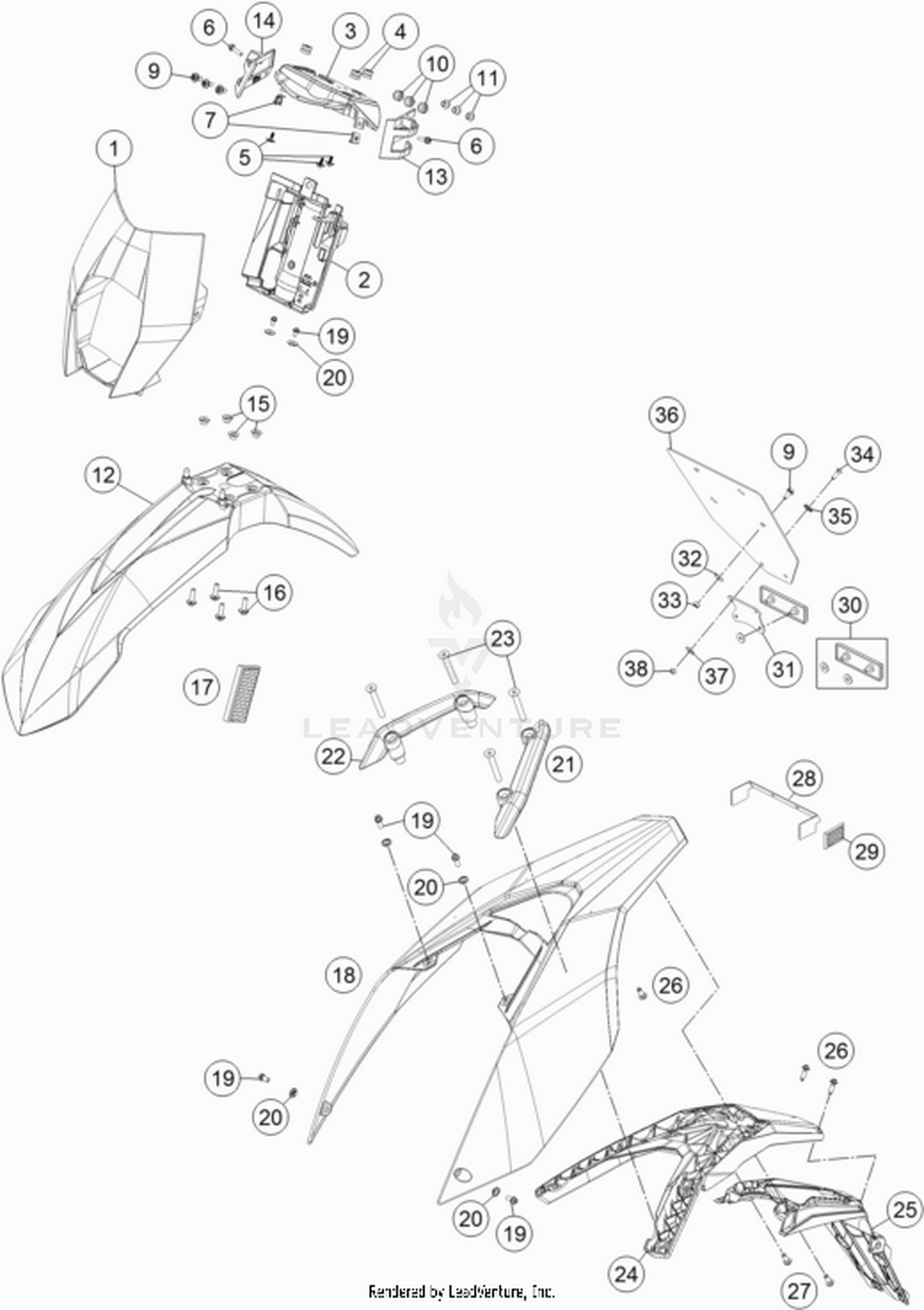 08 MASK, FENDERS