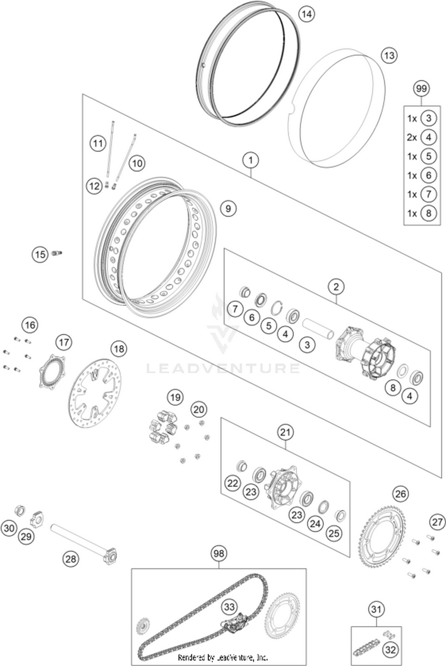10 REAR WHEEL