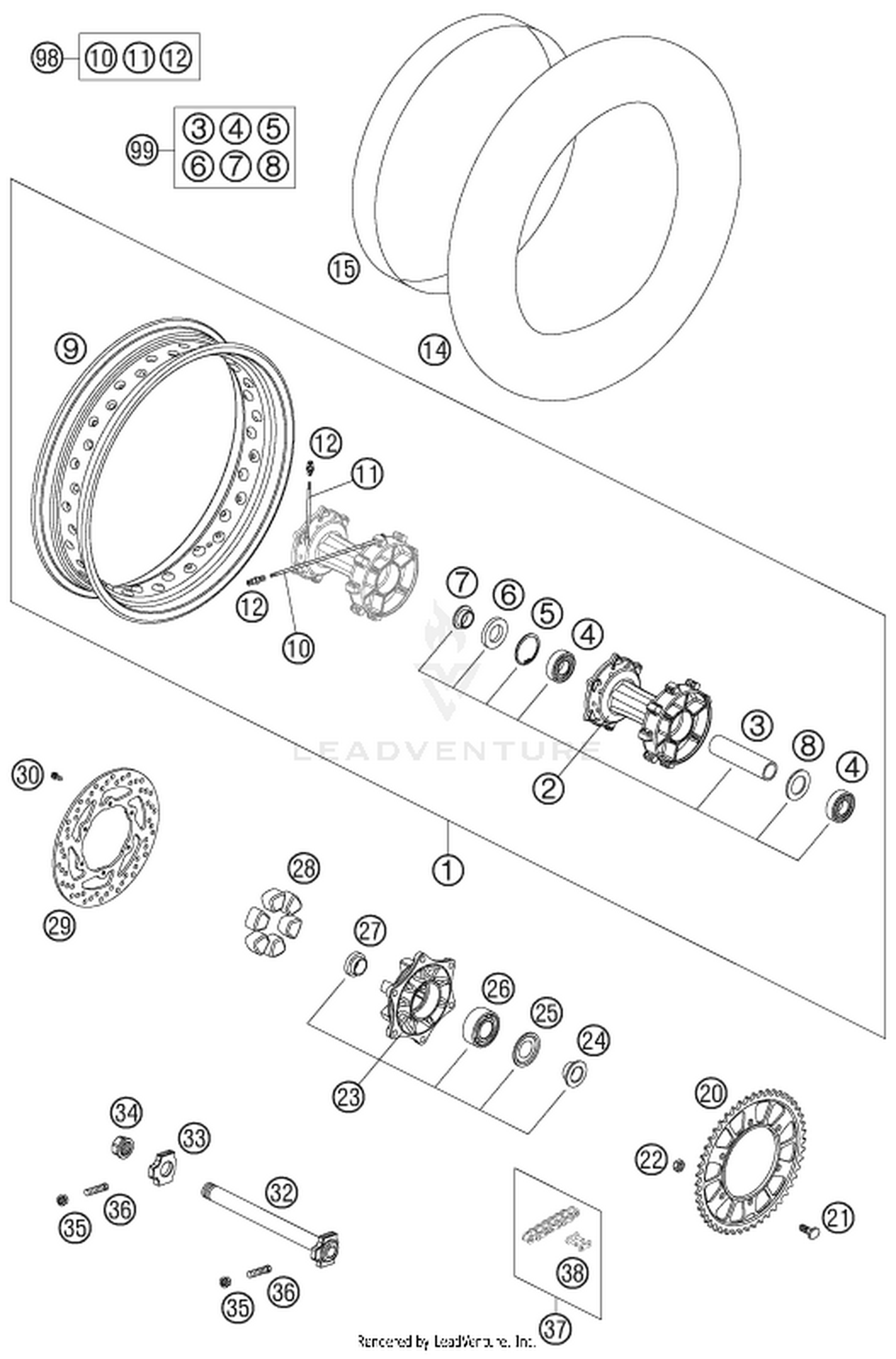 10 REAR WHEEL