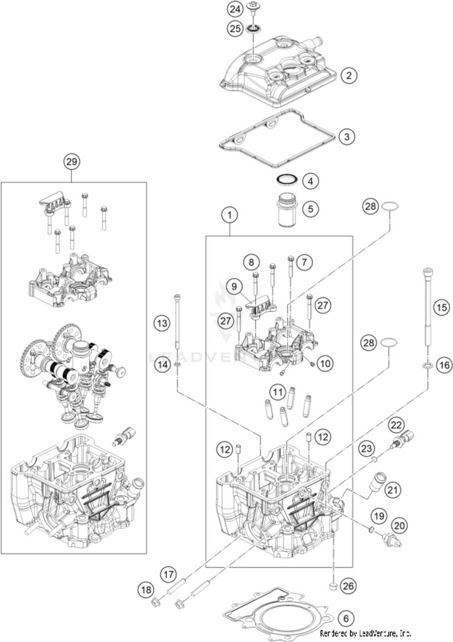 36 CYLINDER HEAD