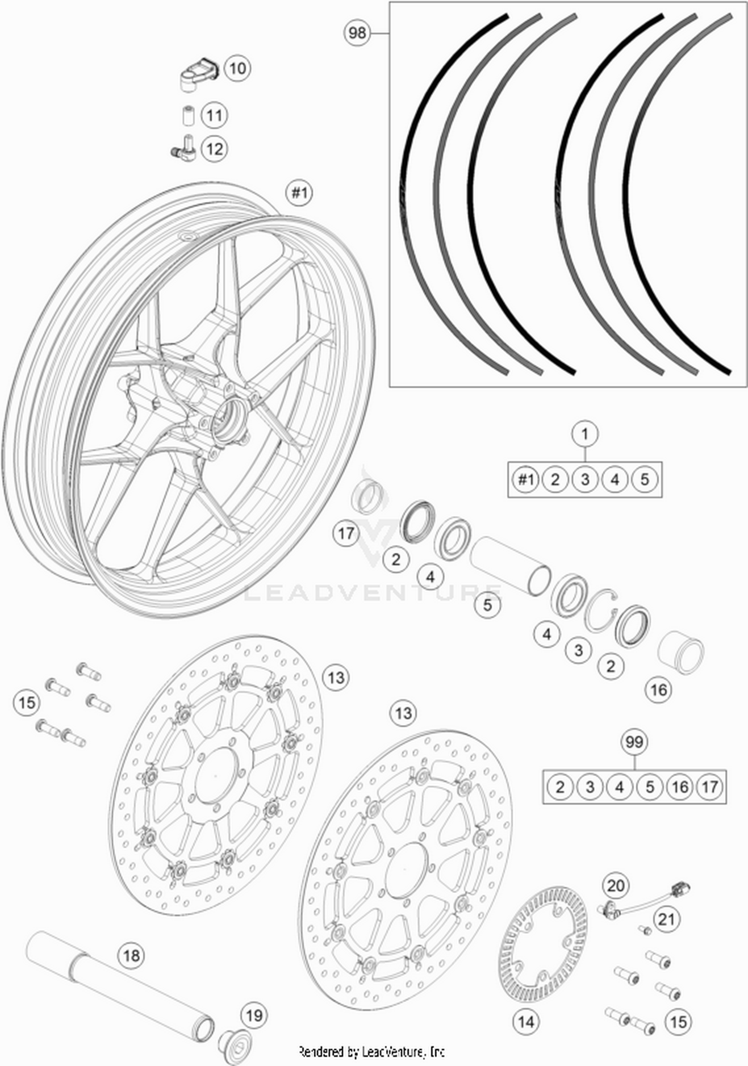 09 FRONT WHEEL