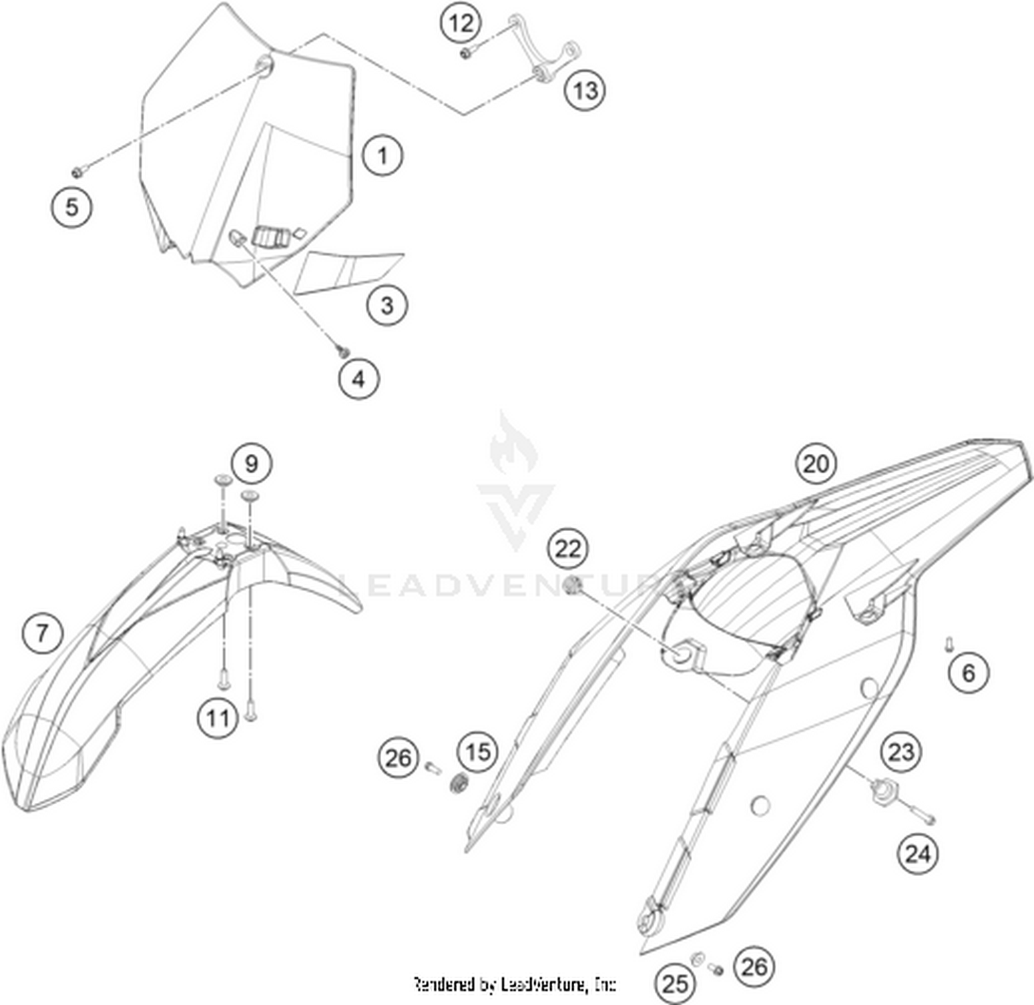 08 MASK, FENDERS