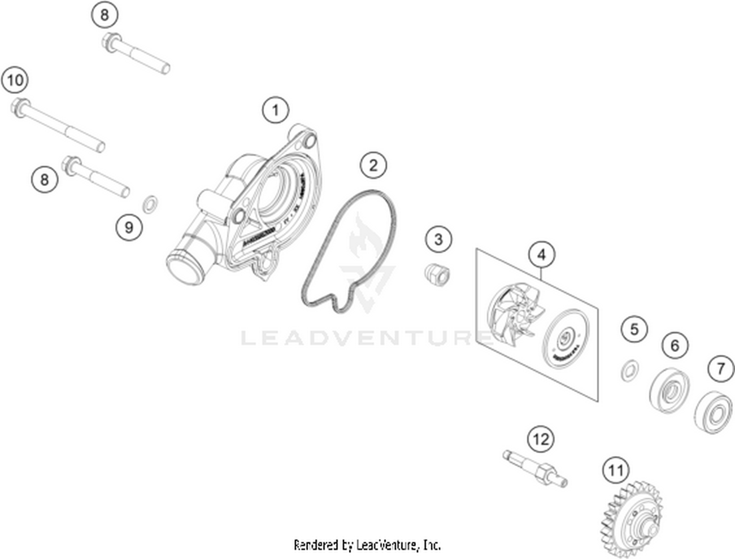 35 WATER PUMP